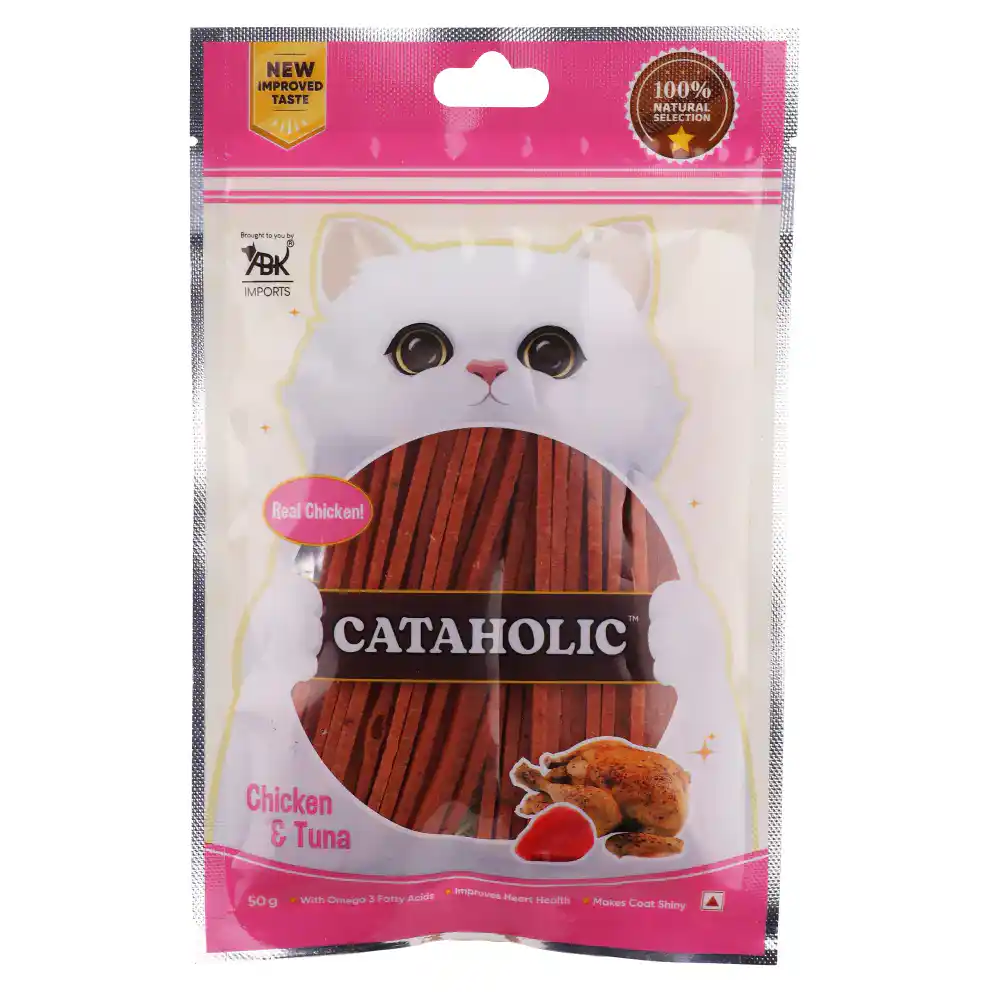Cataholic Chicken & Tuna Sliced Cat Treats