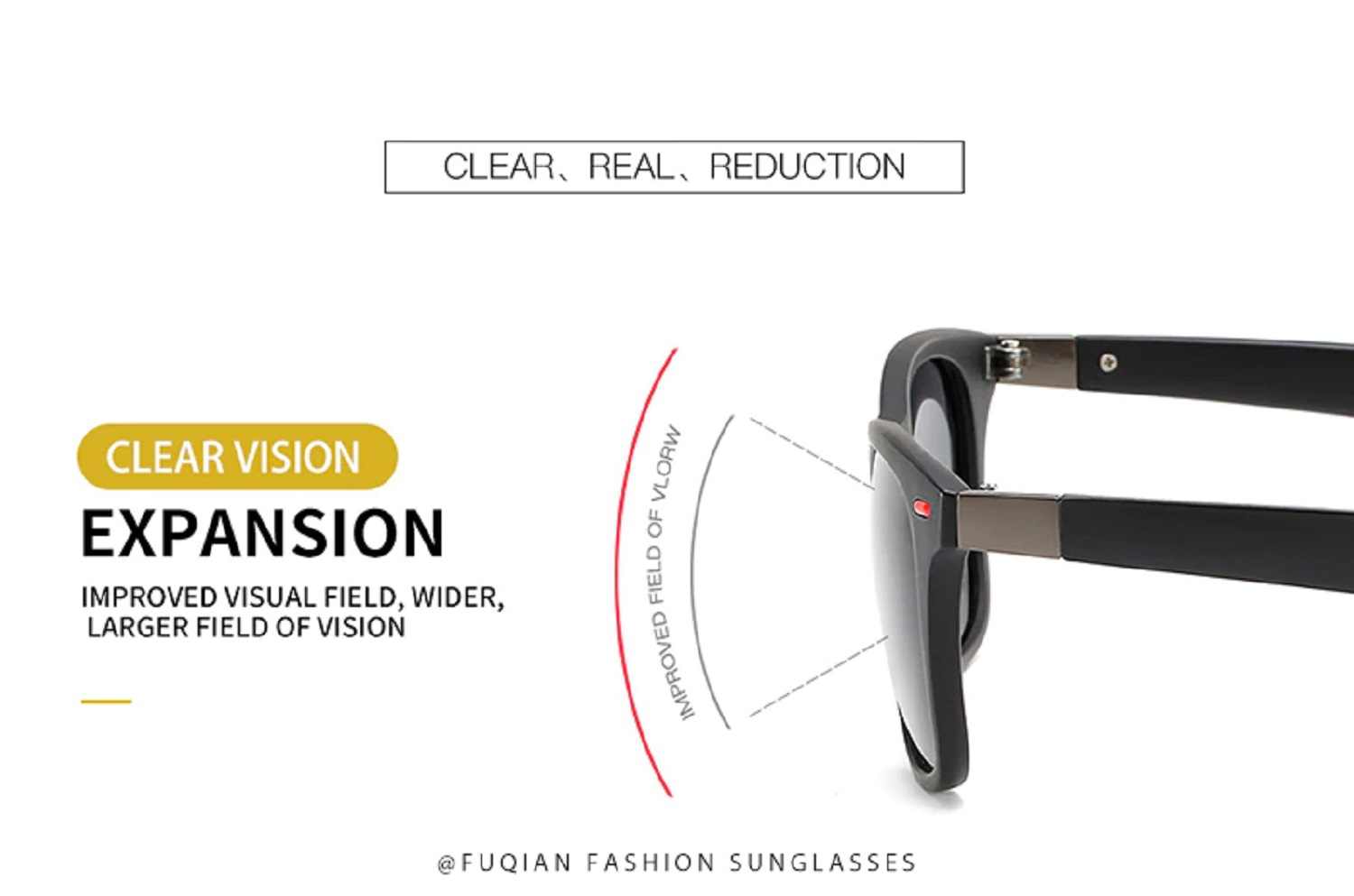 AUGEN Unisex Polarized Square Sunglasses (Black Frame and Black Lenses) - Pack of 1