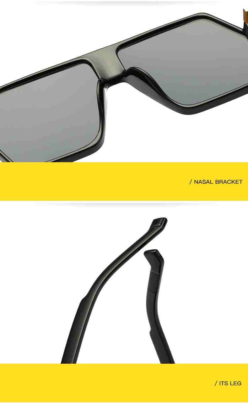 AUGEN By Visions India Retro Vintage Abstract Unisex Sunglasses UV400 Protected (Brown)