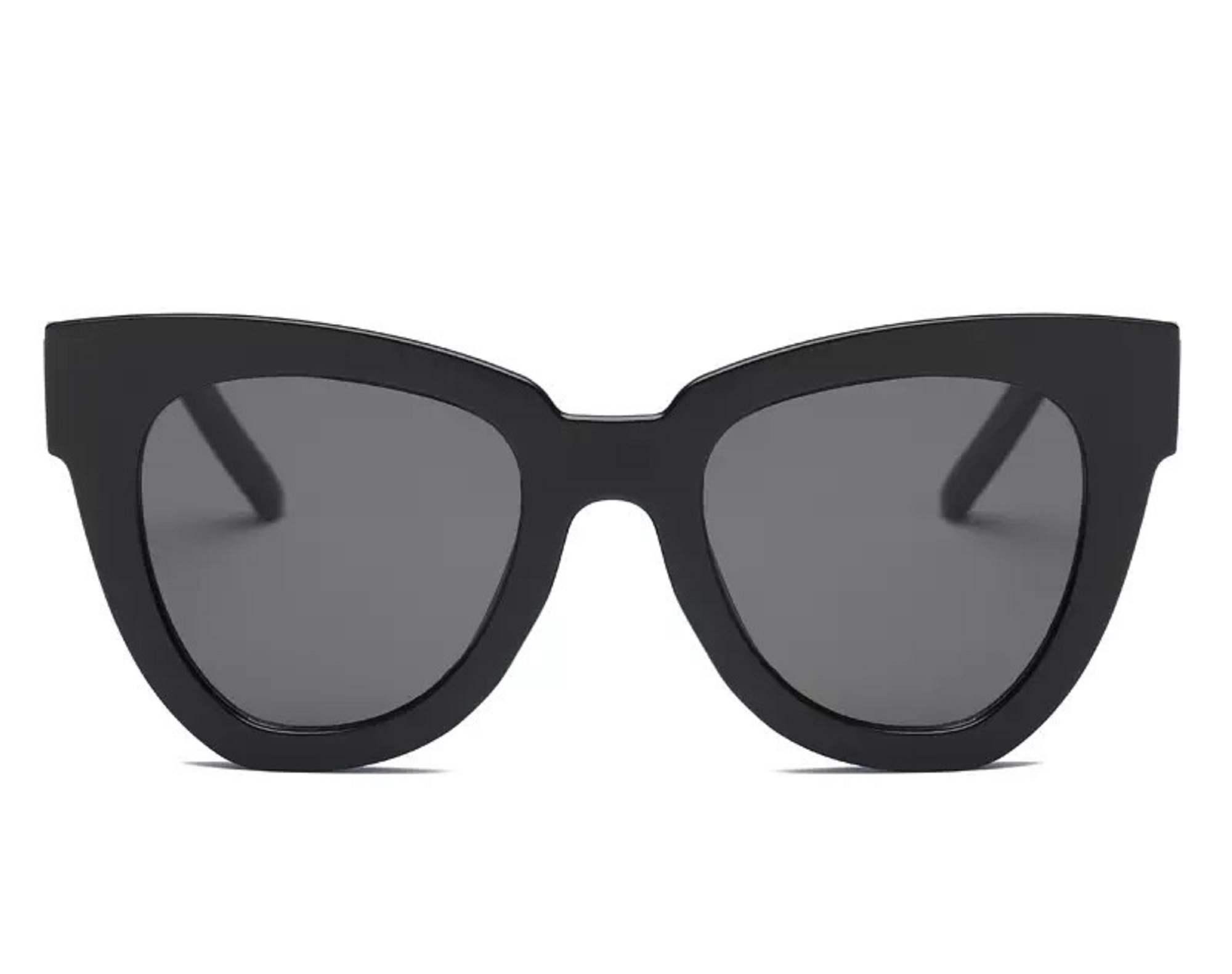 AUGEN By Visions India Retro Vintage Oversized Abstract Unisex Sunglasses UV400 Protected Large Size (Black, 108) - Pack of 1