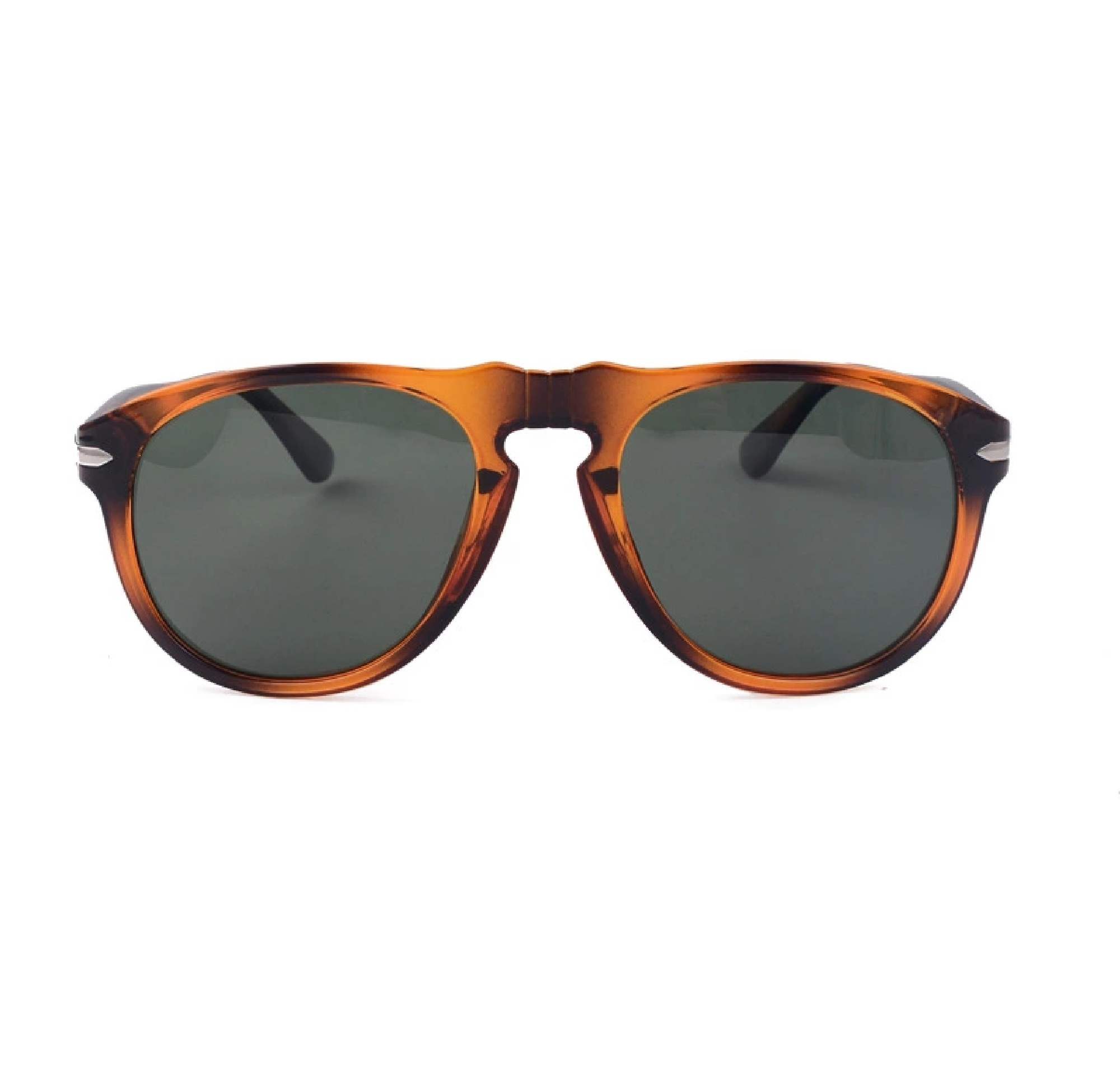 AUGEN By Visions India Retro Vintage Polarized Abstract Unisex Sunglasses UV400 Protected Medium Size (DaBrown2, 110)