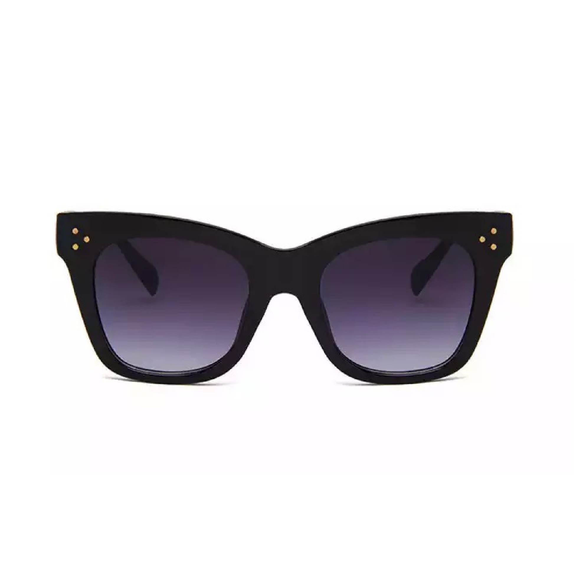 AUGEN By Visions India Retro Vintage Oversized Abstract Unisex Sunglasses UV400 Protected Large Size (C1, 111)