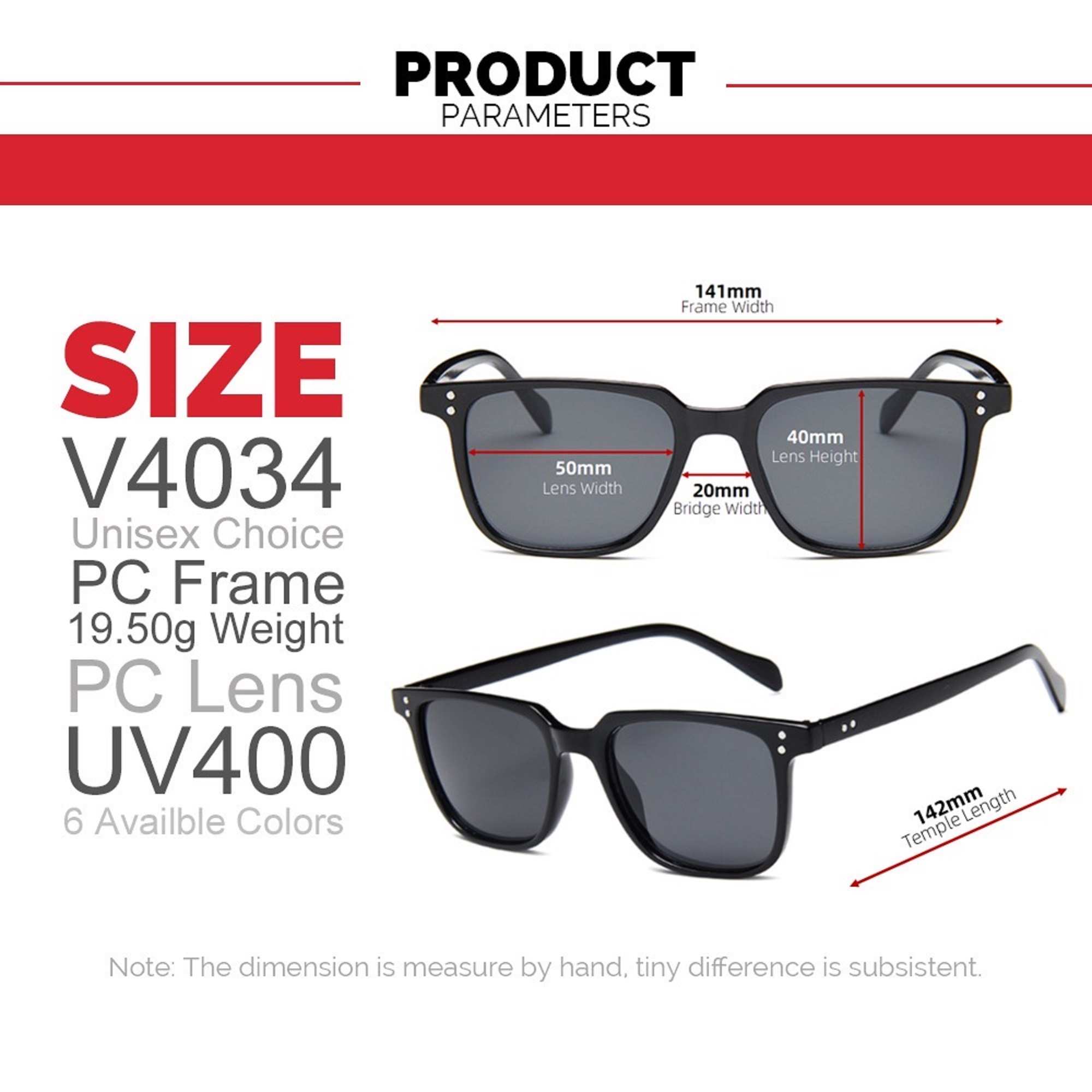 AUGEN By Visions India Retro Vintage Square Abstract Unisex Sunglasses UV Protected Medium Size (Black, 116) - Pack of 1