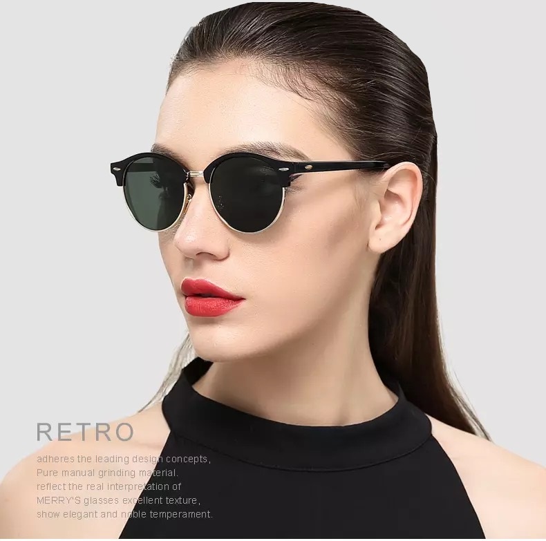 AUGEN By Visions India Retro Vintage Round Abstract Unisex Sunglasses UV400 Protected Medium Size (Silver, 122)