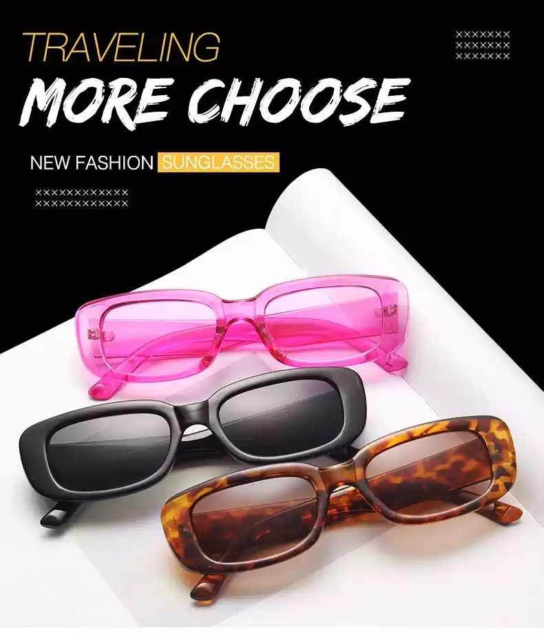 AUGEN Unisex Rectangular Sunglasses Yellow Frame Yellow Lens ( Medium )
