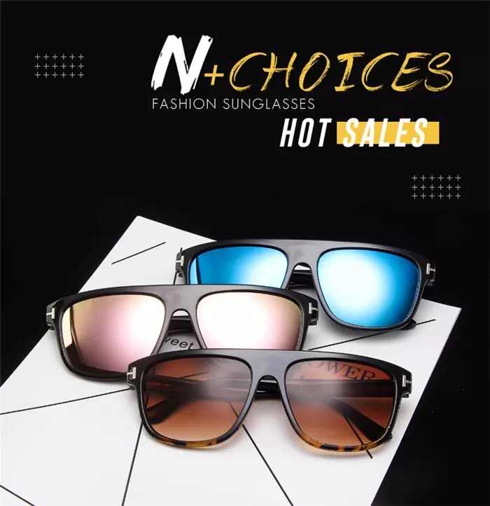AUGEN By Visions India Retro Vintage Rectangular Abstract Unisex Sunglasses UV400 Protected Medium Size (DaBrown, 132)