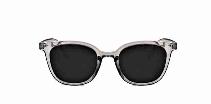AUGEN By Visions India Retro Vintage Square Abstract Unisex Sunglasses UV400 Protected Large Size (Black2, 135)