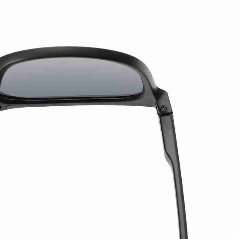 AUGEN By Visions India Retro Vintage Square Abstract Folding Unisex Sunglasses UV400 Protected Large Size (Black, 136)