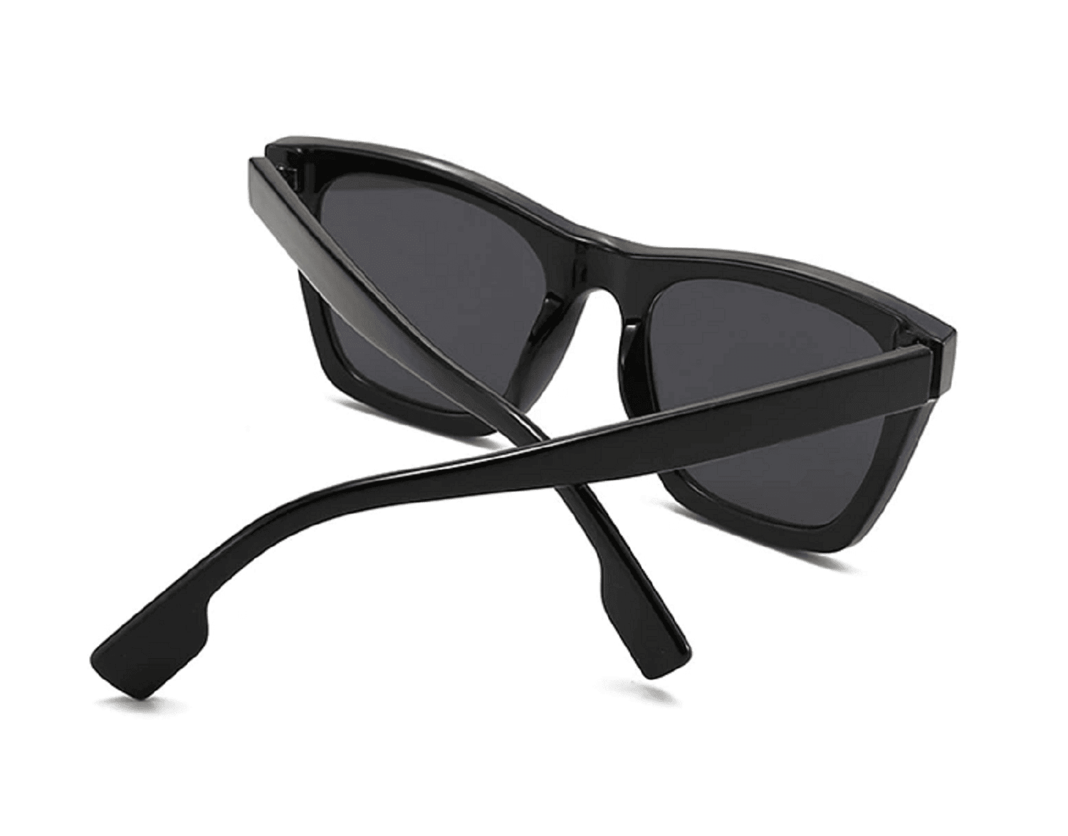 AUGEN By Visions India Retro Vintage Square Abstract Unisex Sunglasses UV400 Protected Medium Size (C1, 146)