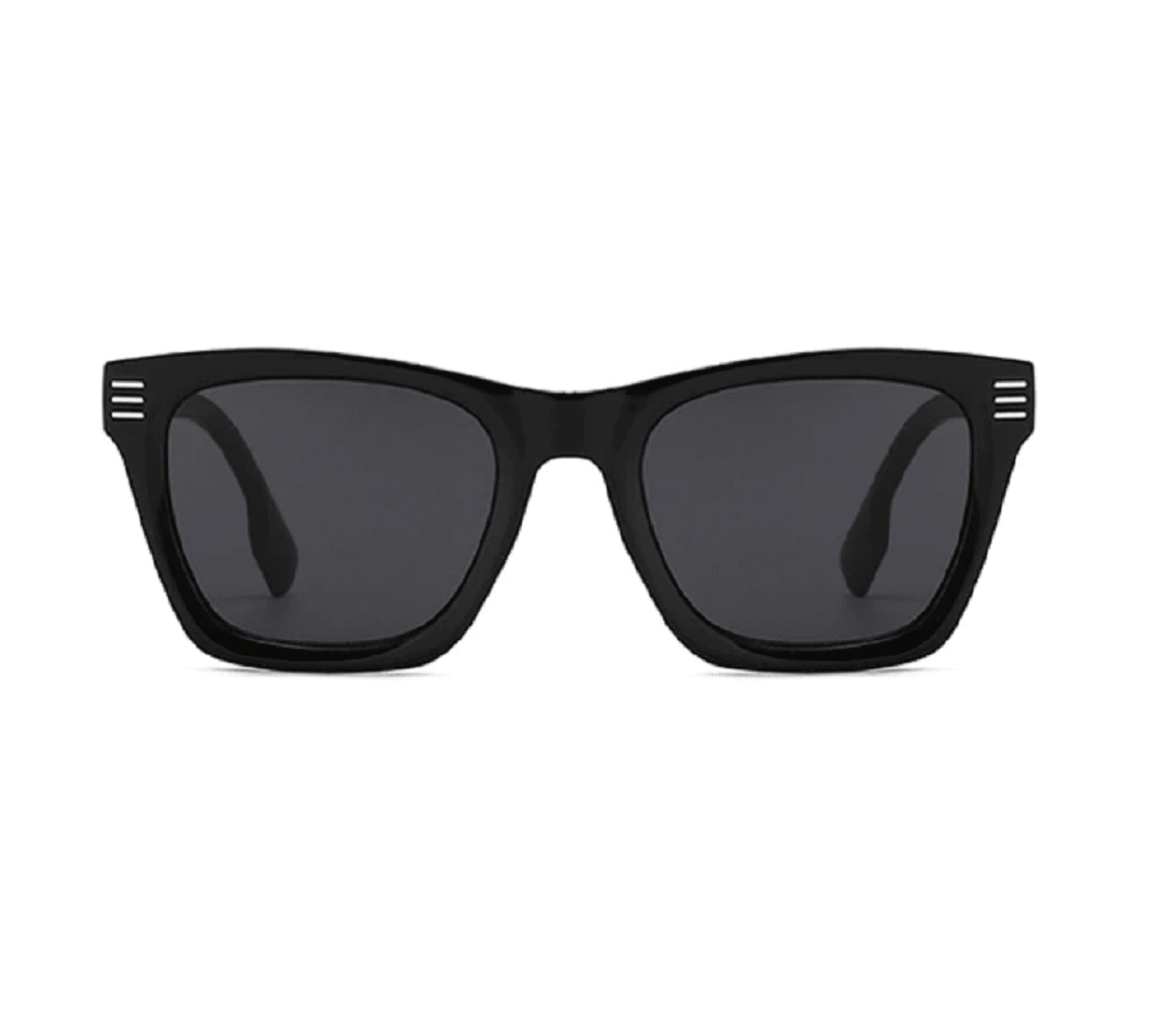 AUGEN By Visions India Retro Vintage Square Abstract Unisex Sunglasses UV400 Protected Medium Size (C1, 146)