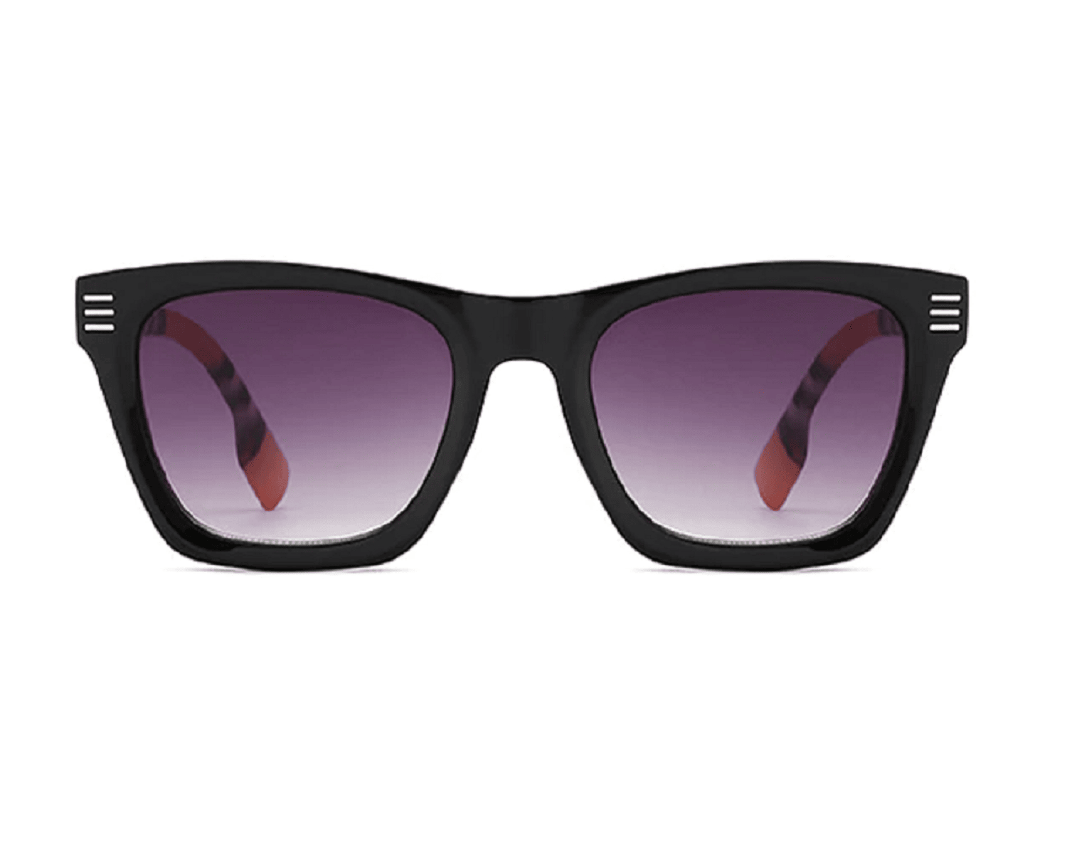 AUGEN By Visions India Retro Vintage Square Abstract Unisex Sunglasses UV400 Protected Medium Size (C2, 146)