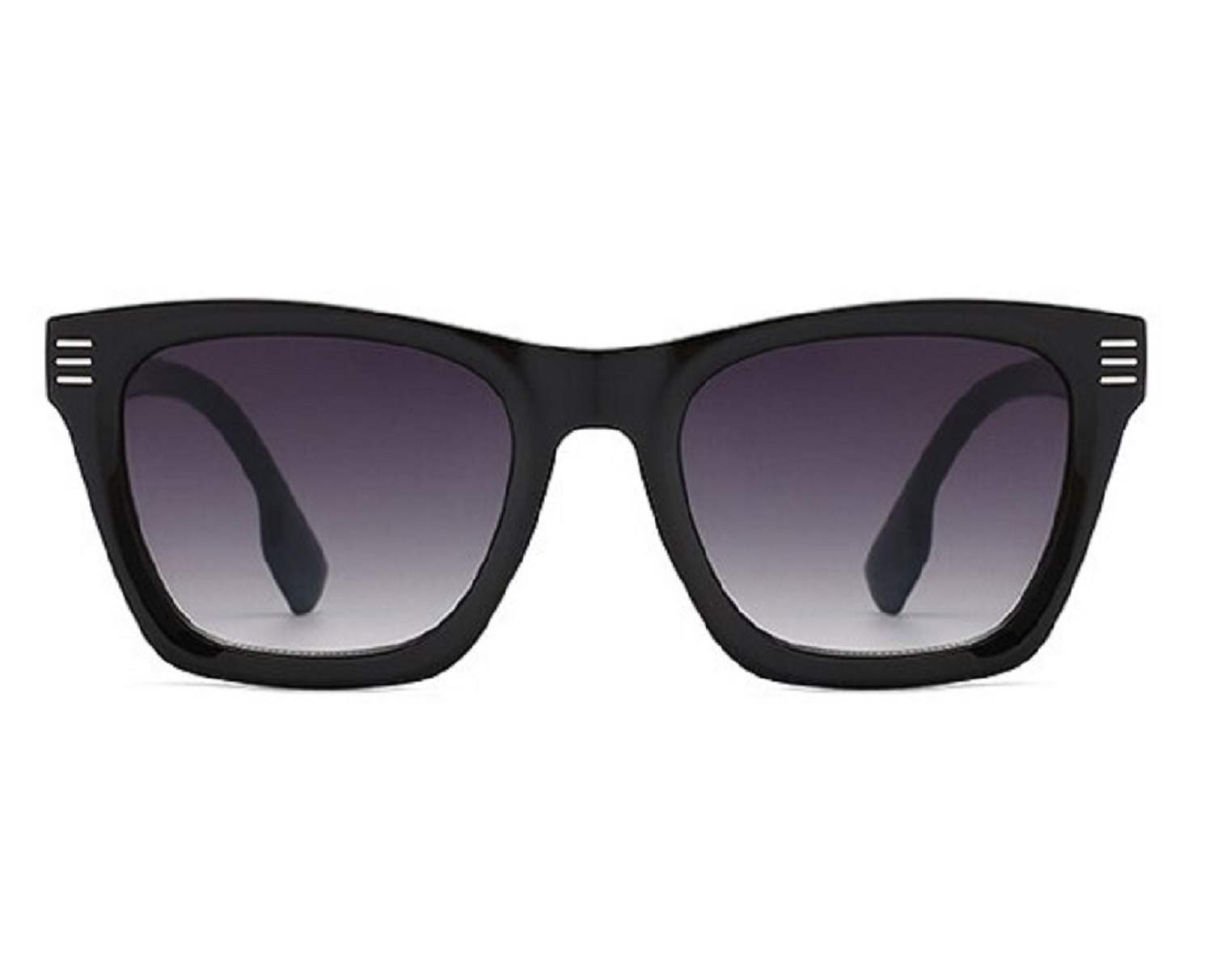 AUGEN By Visions India Retro Vintage Square Abstract Unisex Sunglasses UV400 Protected Medium Size (C3, 146)