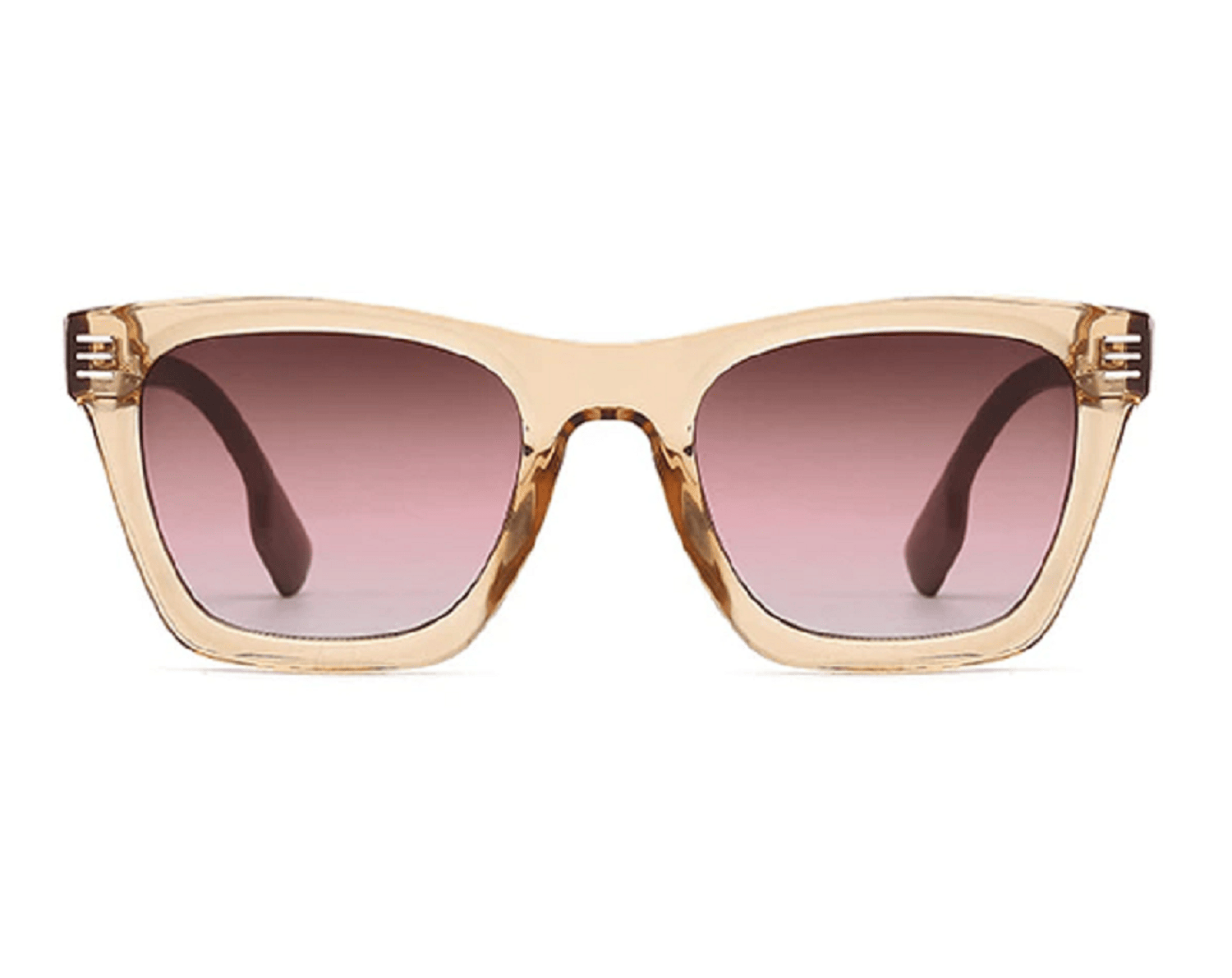 AUGEN By Visions India Retro Vintage Square Abstract Unisex Sunglasses UV400 Protected Medium Size (C5, 146)