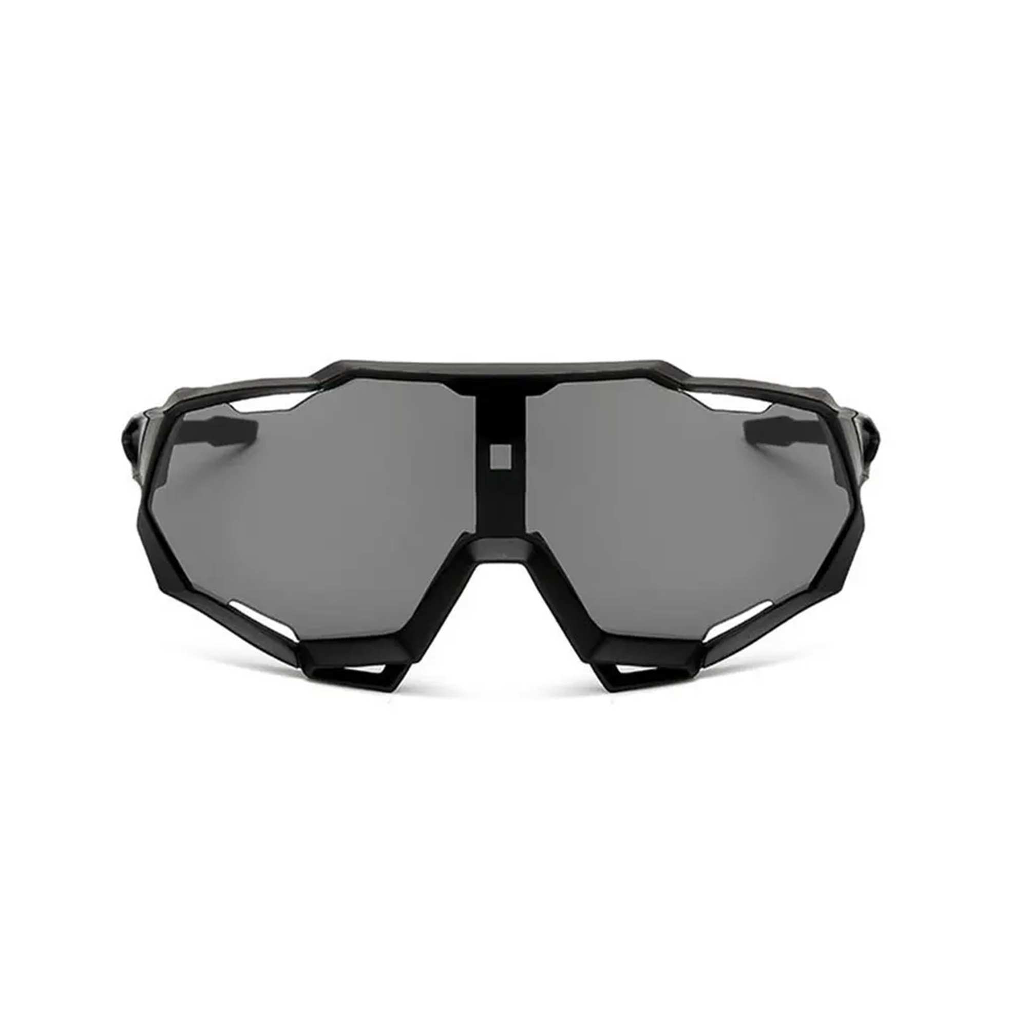 AUGEN By Visions India Sports Mirrored Wraparound Sunglasses for Cycling Cricket Riding Trekking Full Coverage UV 400 Protection Abstract Unisex Sunglass Large (C1, 154)