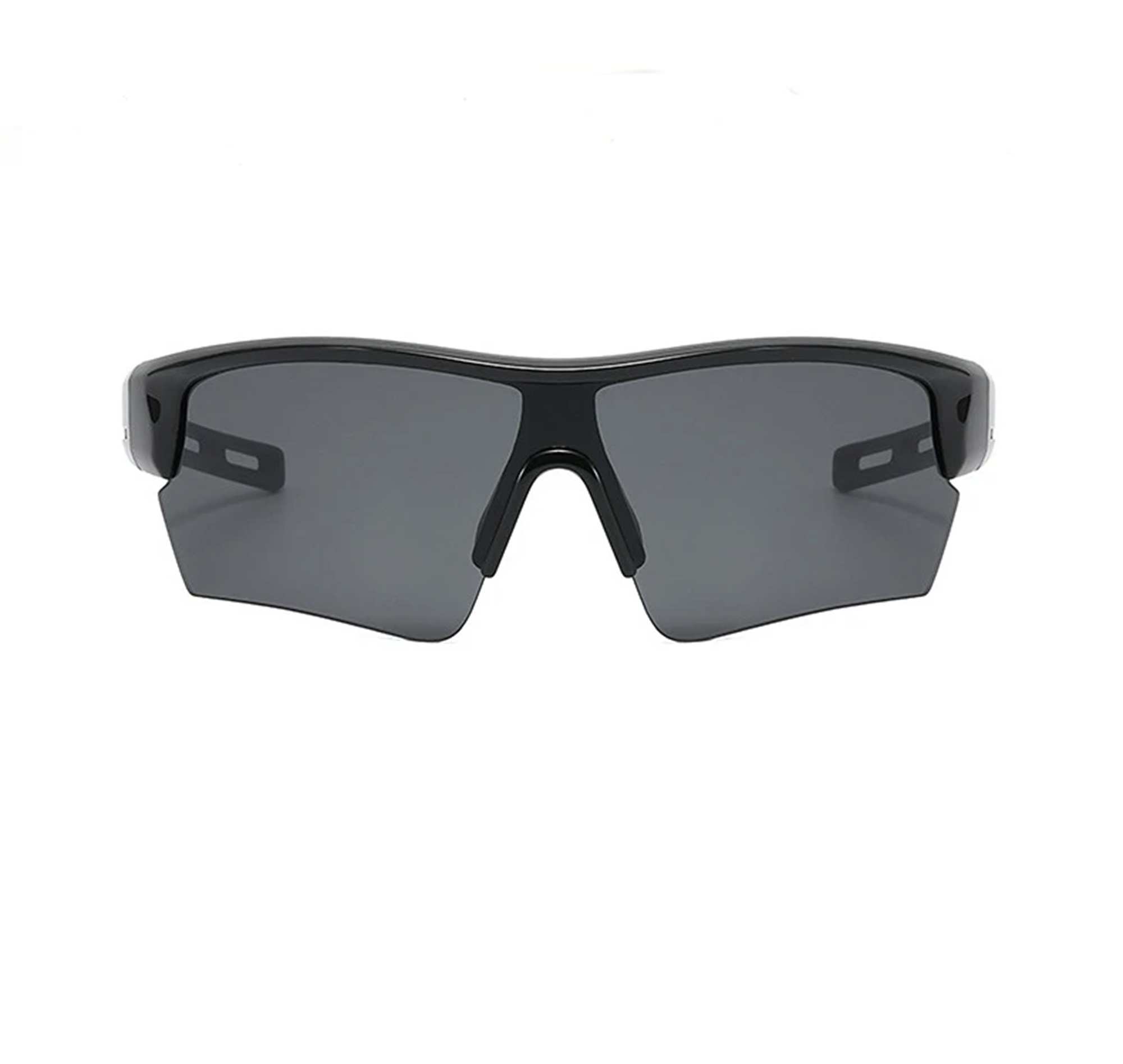AUGEN By Visions India Sports Mirrored Wraparound Sunglasses for Cycling Cricket Riding Trekking Full Coverage UV 400 Protection Abstract Unisex Sunglasses Large (C1, 158)