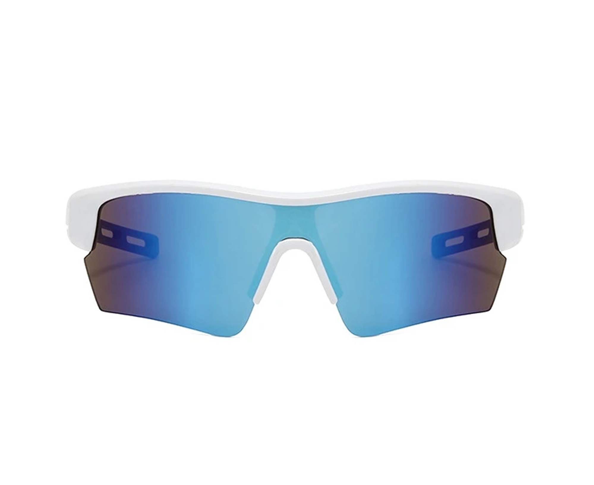 AUGEN By Visions India Sports Mirrored Wraparound Sunglasses for Cycling Cricket Riding Trekking Full Coverage UV 400 Protection Abstract Unisex Sunglasses Large (C9, 158)