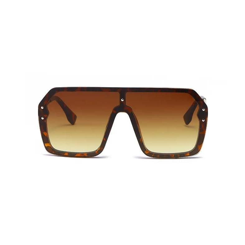 AUGEN By Visions India Retro Vintage Square Abstract Unisex Sunglasses Polarized UV400 Protected Large Size (C2, 159)