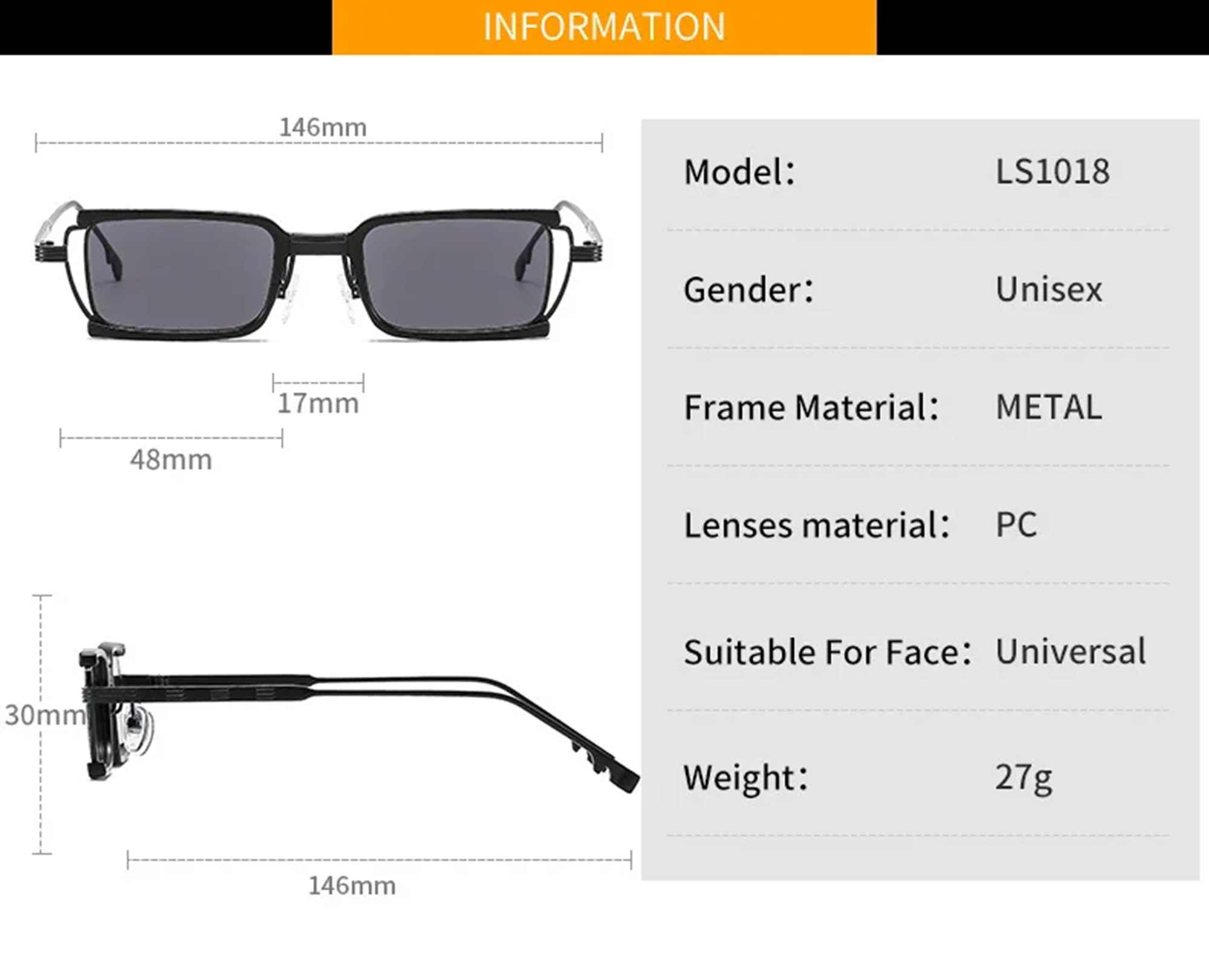 AUGEN By Visions India Retro Vintage Square Abstract Unisex Sunglasses UV400 Protected Small Size (C4, 162)