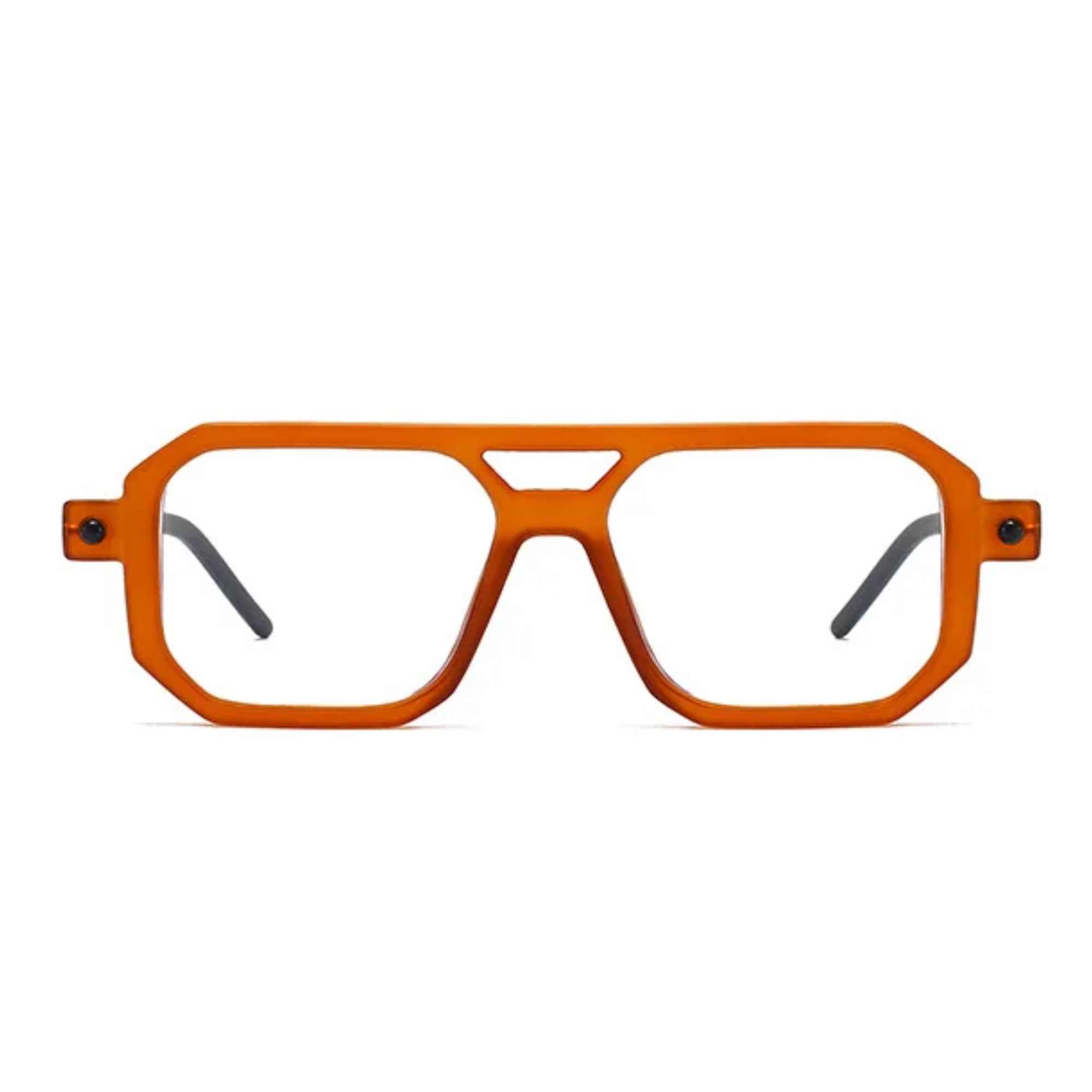 AUGEN By Visions India Retro Vintage Square Abstract Unisex Sunglasses UV400 Protected Medium Size (C8, 163)