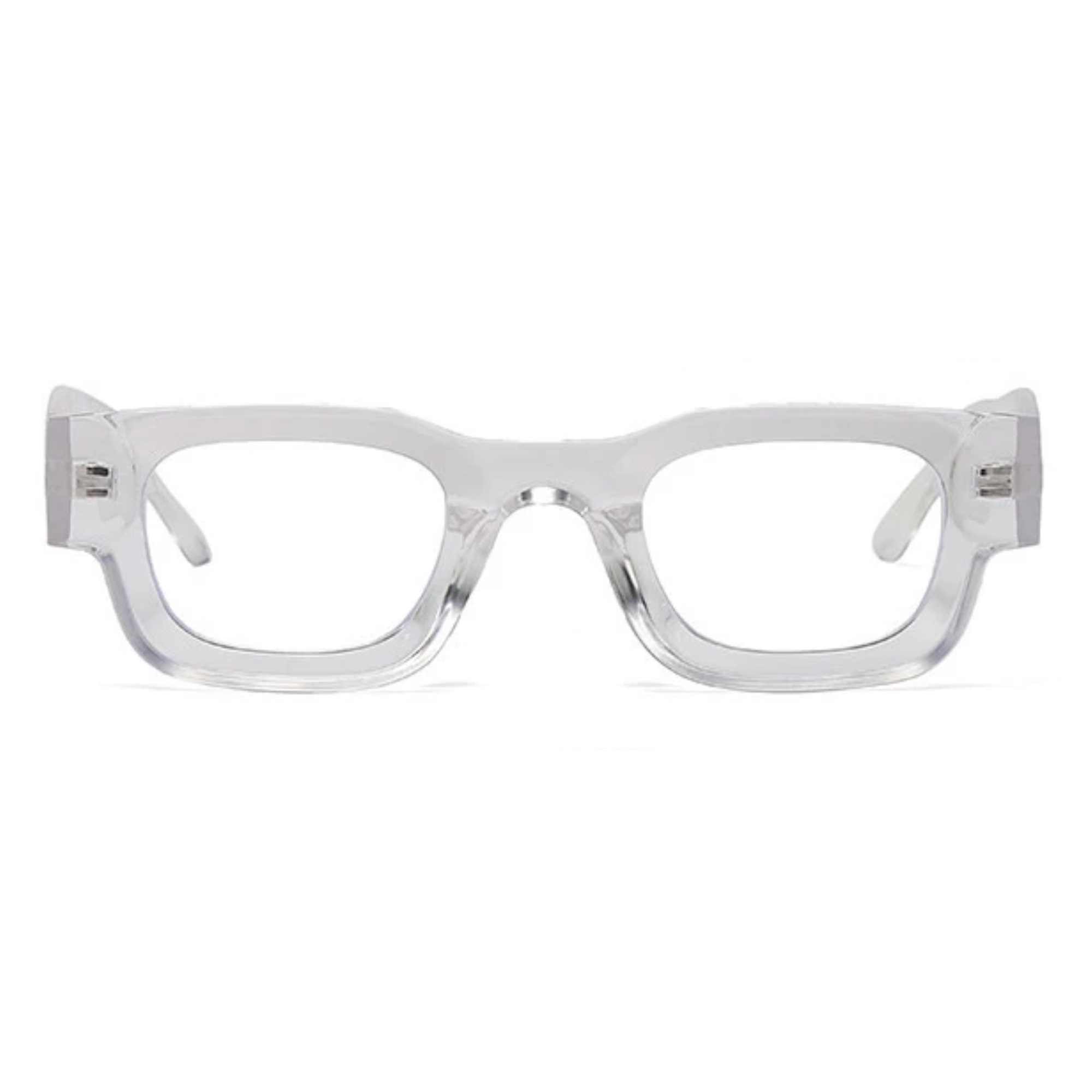 AUGEN By Visions India Retro Vintage Round Thick Abstract Unisex Sunglasses UV400 Protected Medium Size (C14, 173)