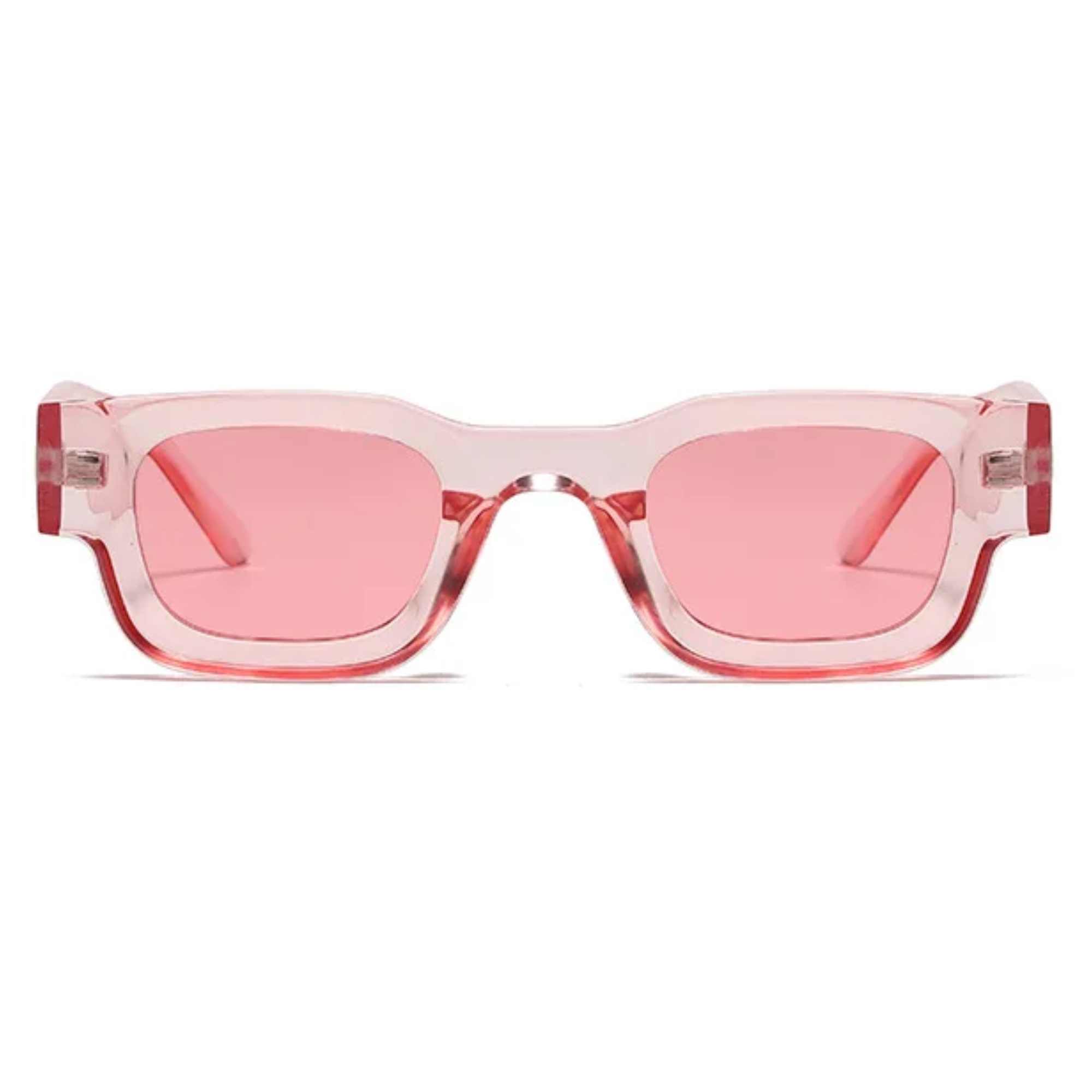AUGEN By Visions India Retro Vintage Round Thick Abstract Unisex Sunglasses UV400 Protected Medium Size (C17, 173)