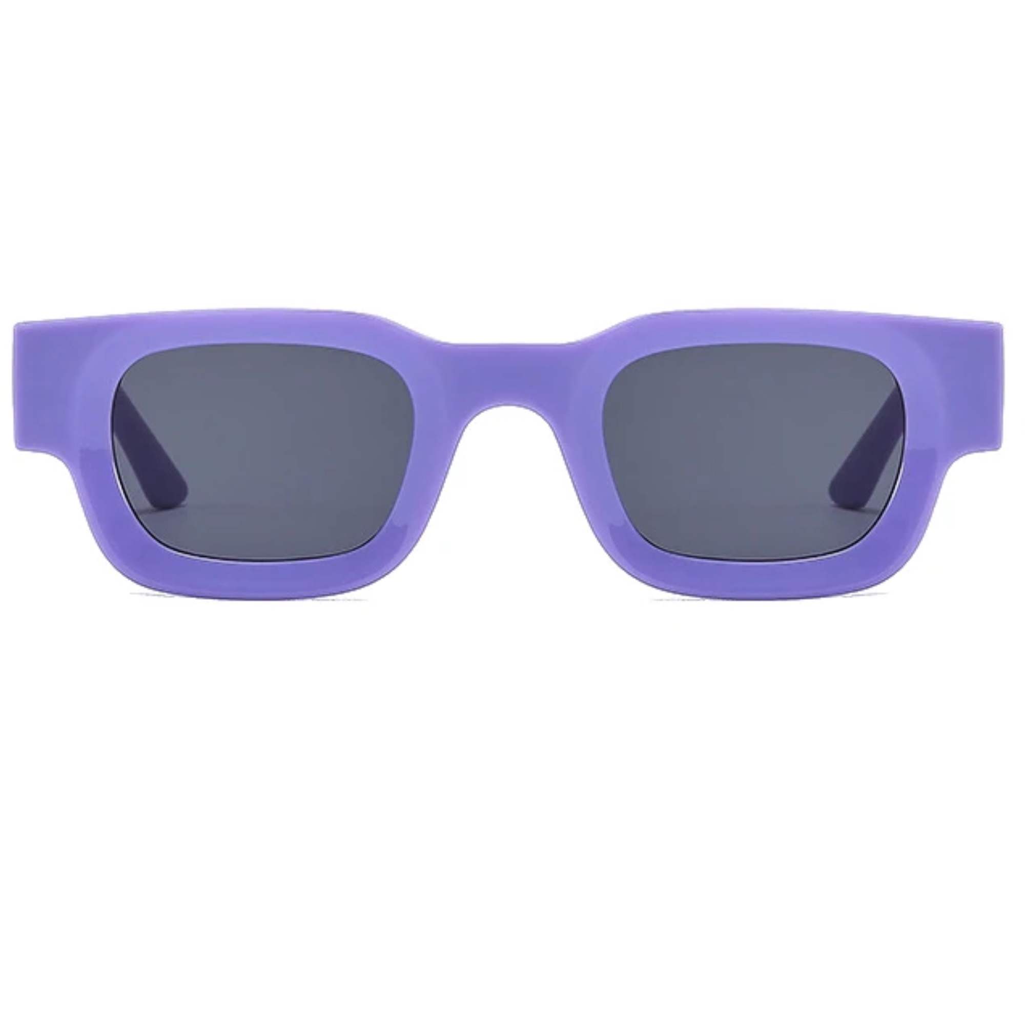 AUGEN By Visions India Retro Vintage Round Thick Abstract Unisex Sunglasses UV400 Protected Medium Size (C19, 173)