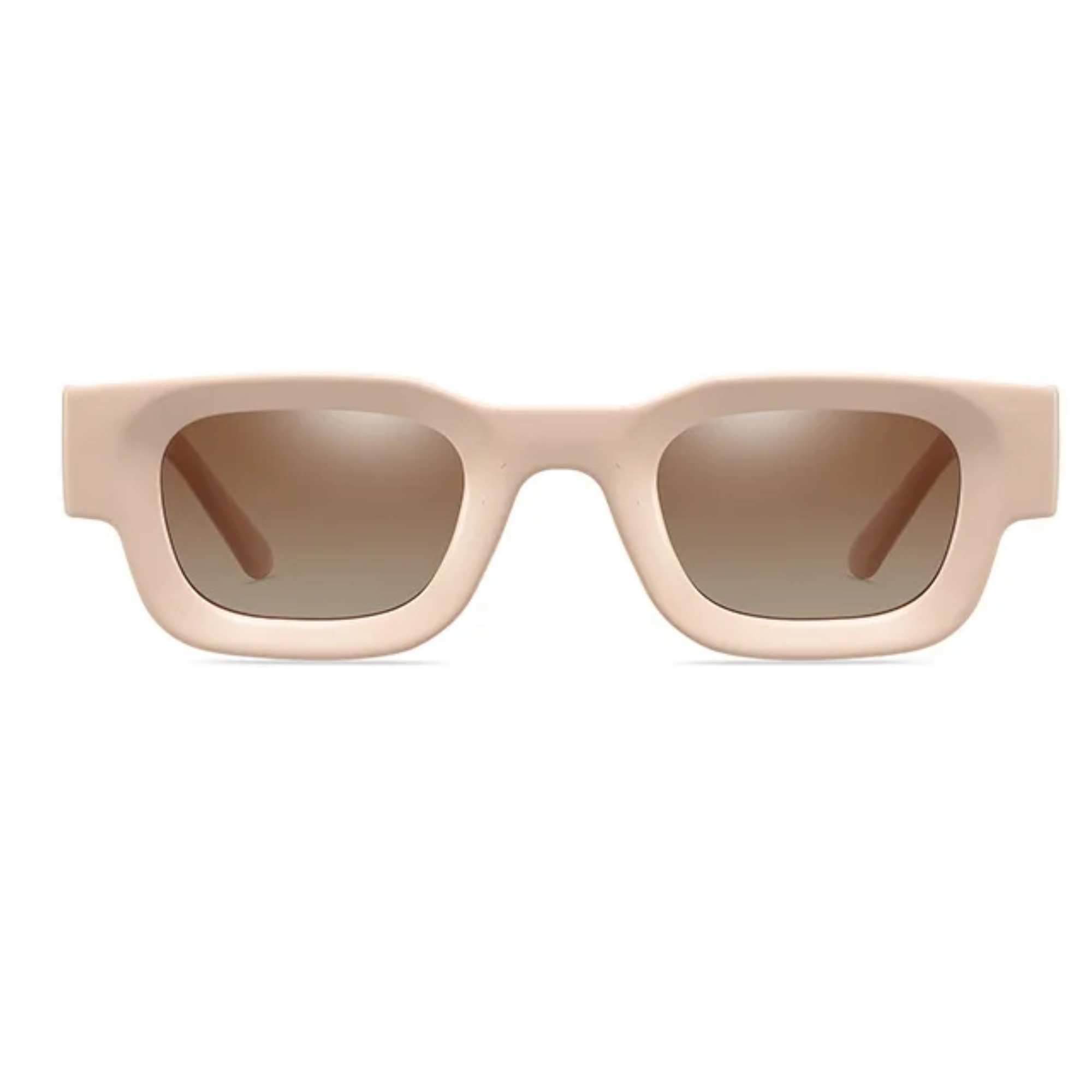 AUGEN By Visions India Retro Vintage Round Thick Abstract Unisex Sunglasses UV400 Protected Medium Size (C6, 173)