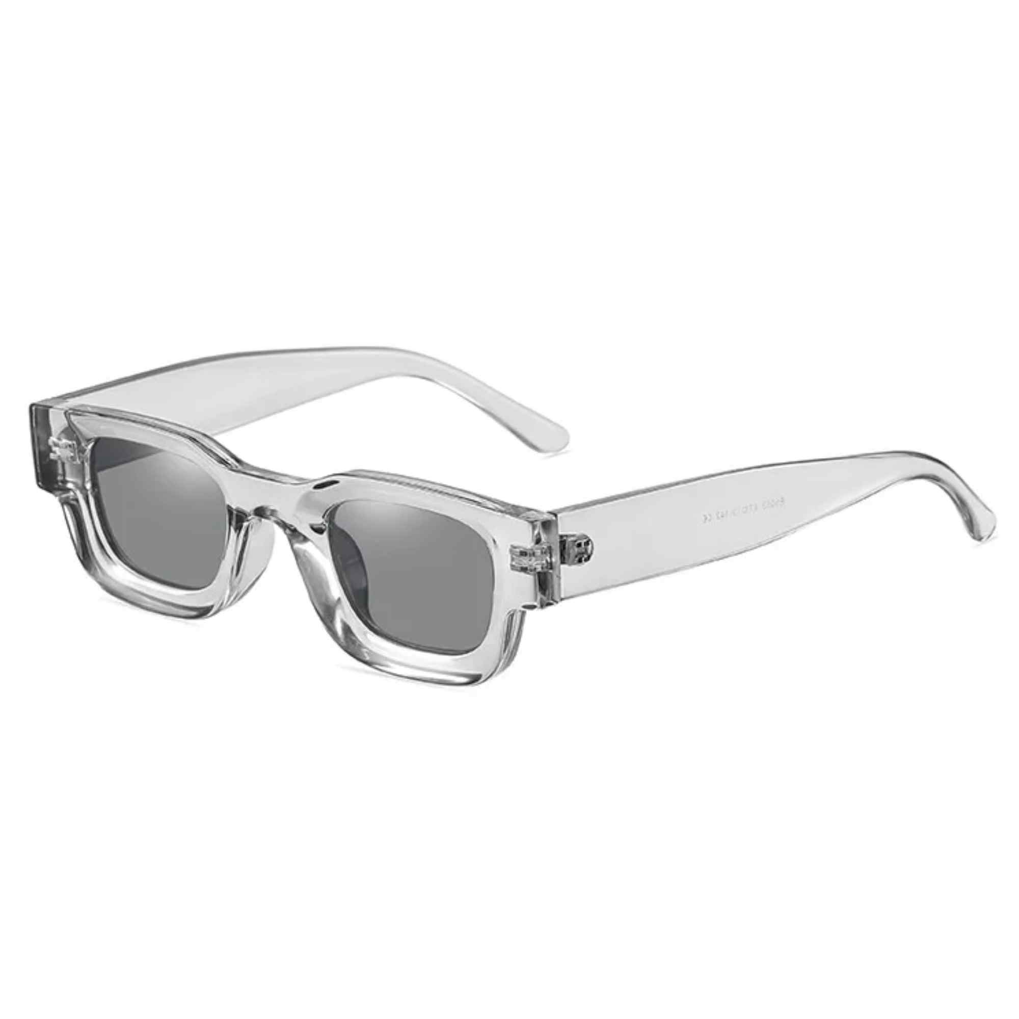 AUGEN By Visions India Retro Vintage Round Thick Abstract Unisex Sunglasses UV400 Protected Medium Size (C7, 173)