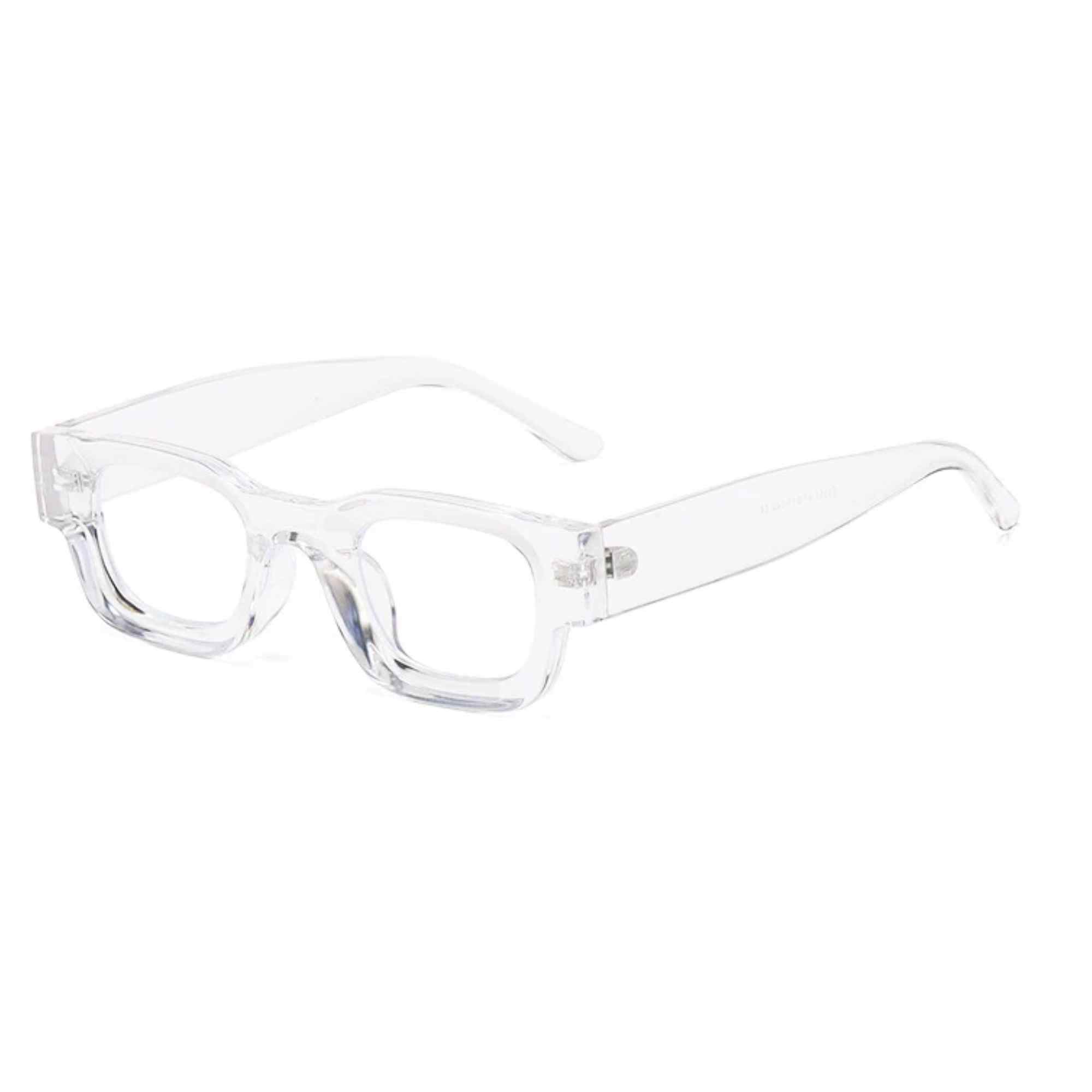 AUGEN By Visions India Retro Vintage Round Thick Abstract Unisex Sunglasses UV400 Protected Medium Size (C8, 173)