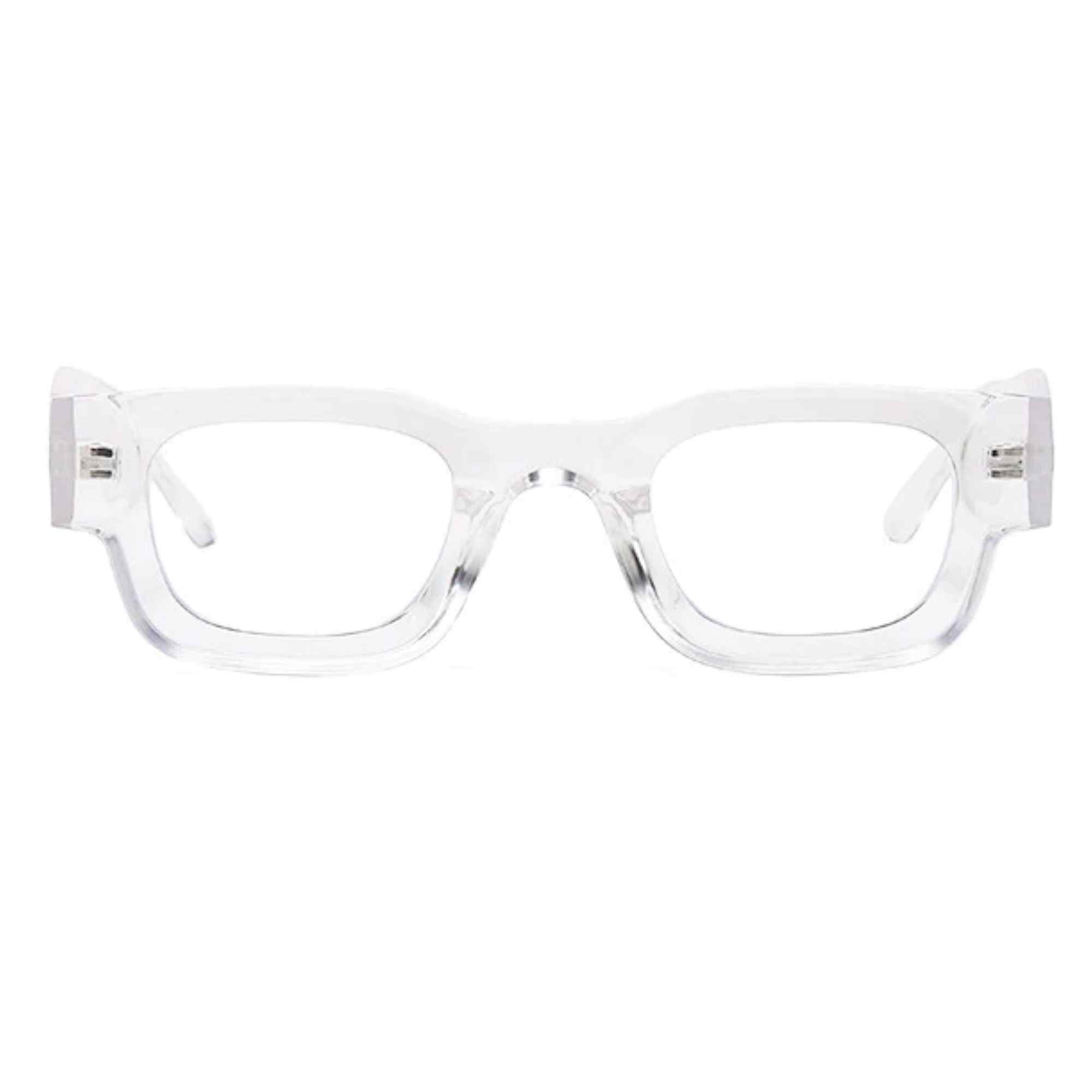 AUGEN By Visions India Retro Vintage Round Thick Abstract Unisex Sunglasses UV400 Protected Medium Size (C8, 173)