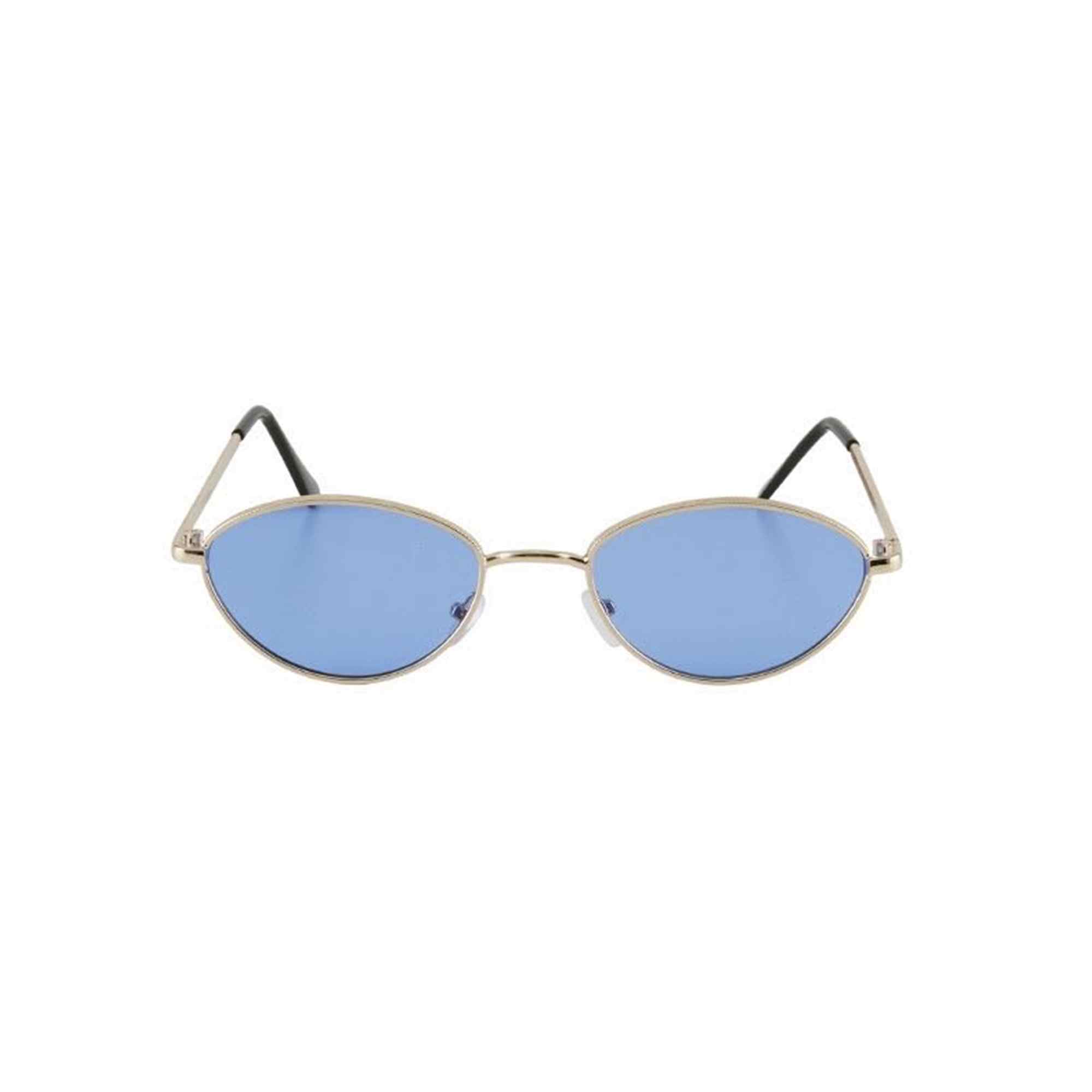 AUGEN By Visions India Retro Vintage Sleek Oval Metal Abstract Unisex Sunglasses UV400 Protected Medium Size (C9, 175)