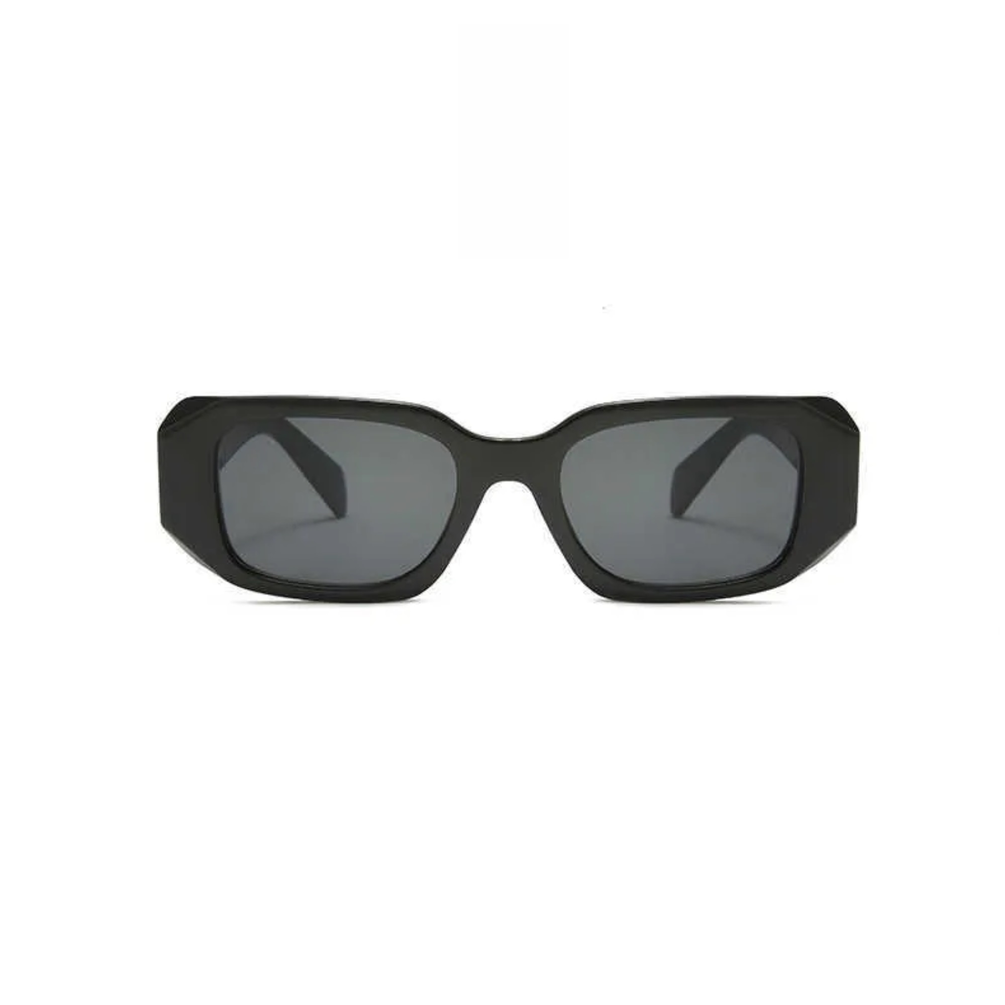 AUGEN By Visions India Retro Vintage Oval Plastic Abstract Unisex Sunglasses UV400 Protected Medium Size (C1, 176)
