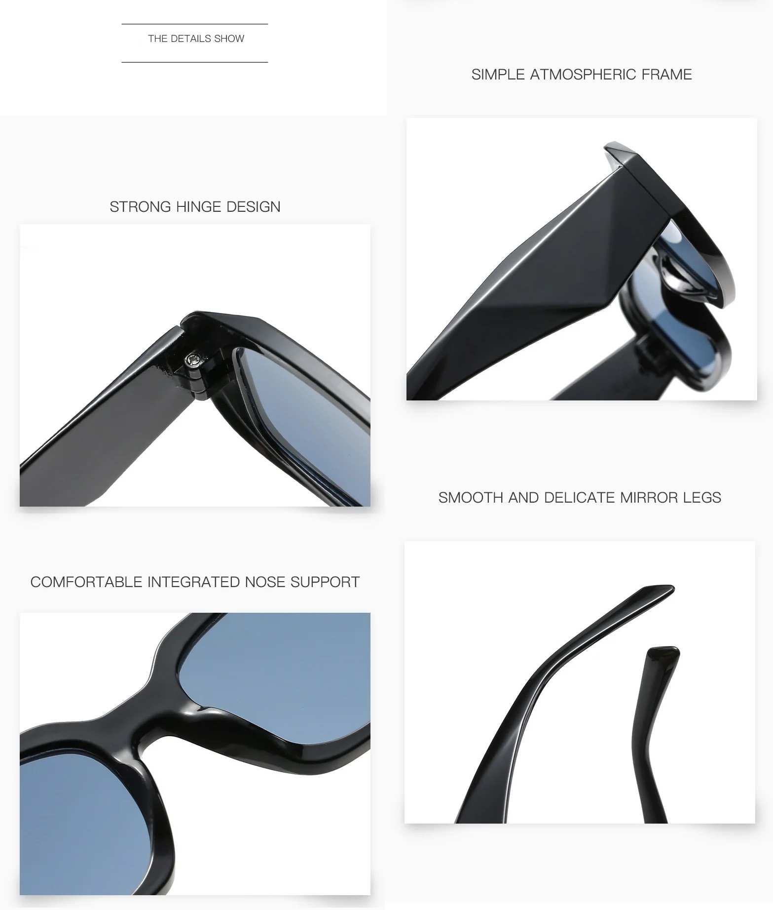 AUGEN By Visions India Retro Vintage Oval Plastic Abstract Unisex Sunglasses UV400 Protected Medium Size (C2, 176)