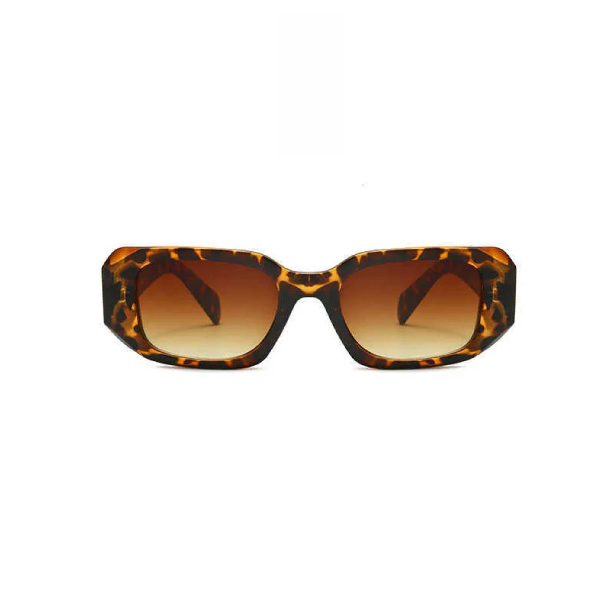 AUGEN By Visions India Retro Vintage Oval Plastic Abstract Unisex Sunglasses UV400 Protected Medium Size (C4, 176)