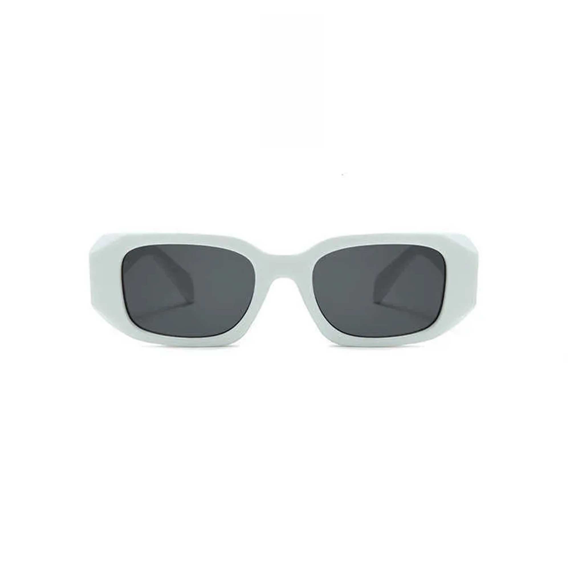 AUGEN By Visions India Retro Vintage Oval Plastic Abstract Unisex Sunglasses UV400 Protected Medium Size (C8, 176)