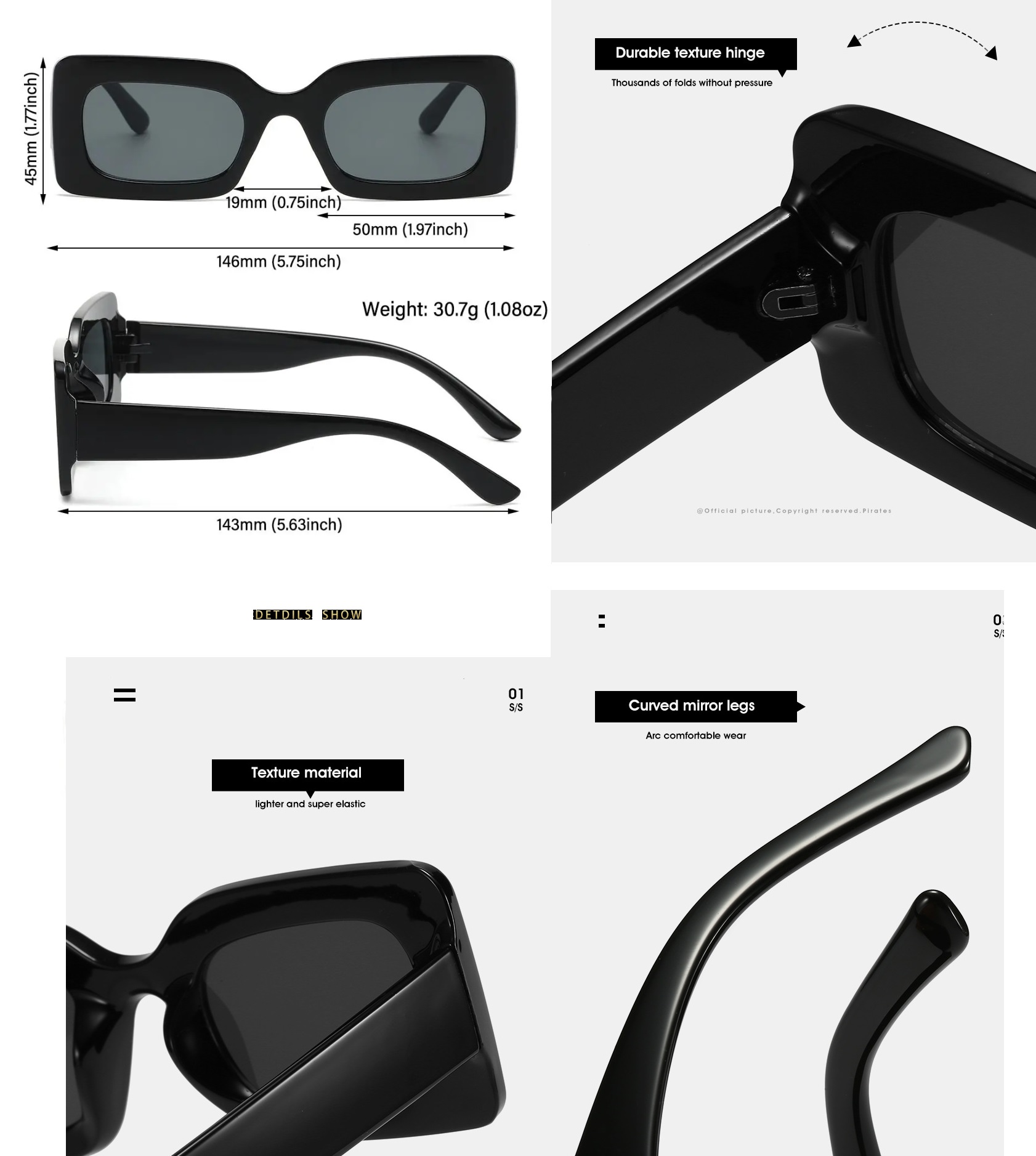 AUGEN By Visions India Retro Vintage Sleek Oval Metal Abstract Unisex Sunglasses UV400 Protected Medium Size (C4, 177)