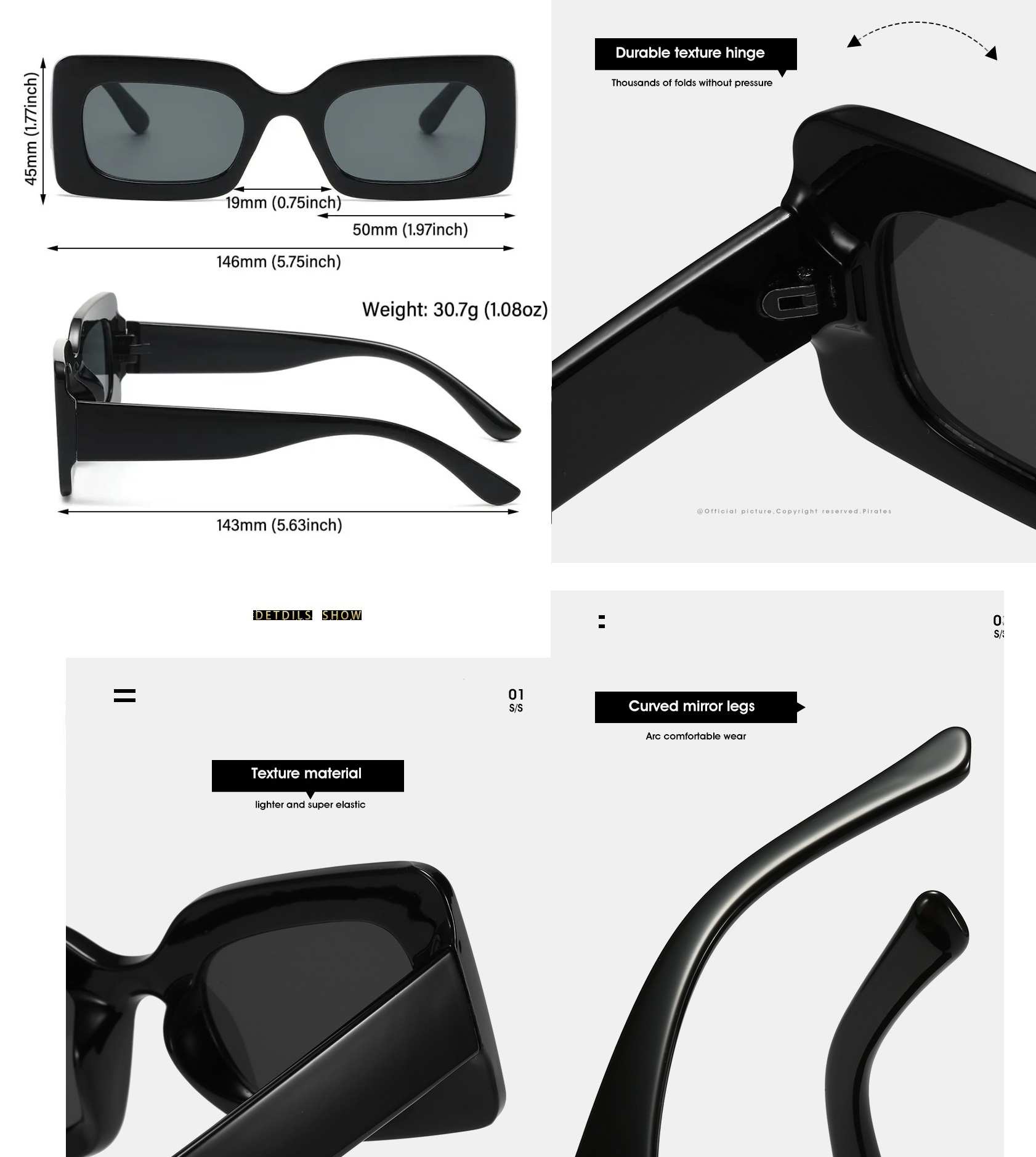 AUGEN By Visions India Retro Vintage Sleek Oval Metal Abstract Unisex Sunglasses UV400 Protected Medium Size (C5, 177)