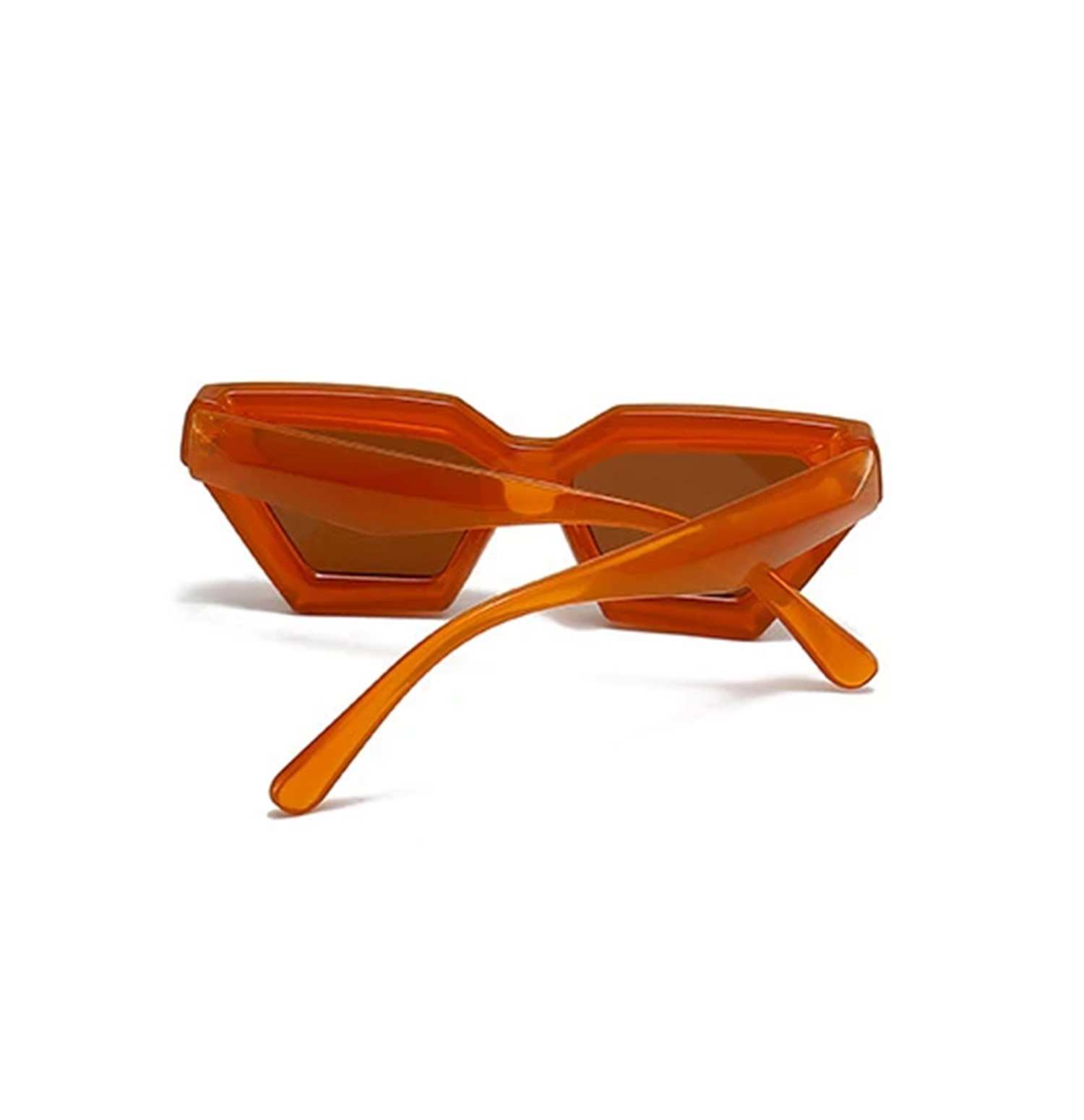 AUGEN Modern Cat Eye Plastic Unisex Sunglasses UV 400 Protected Medium Size (179-C4)