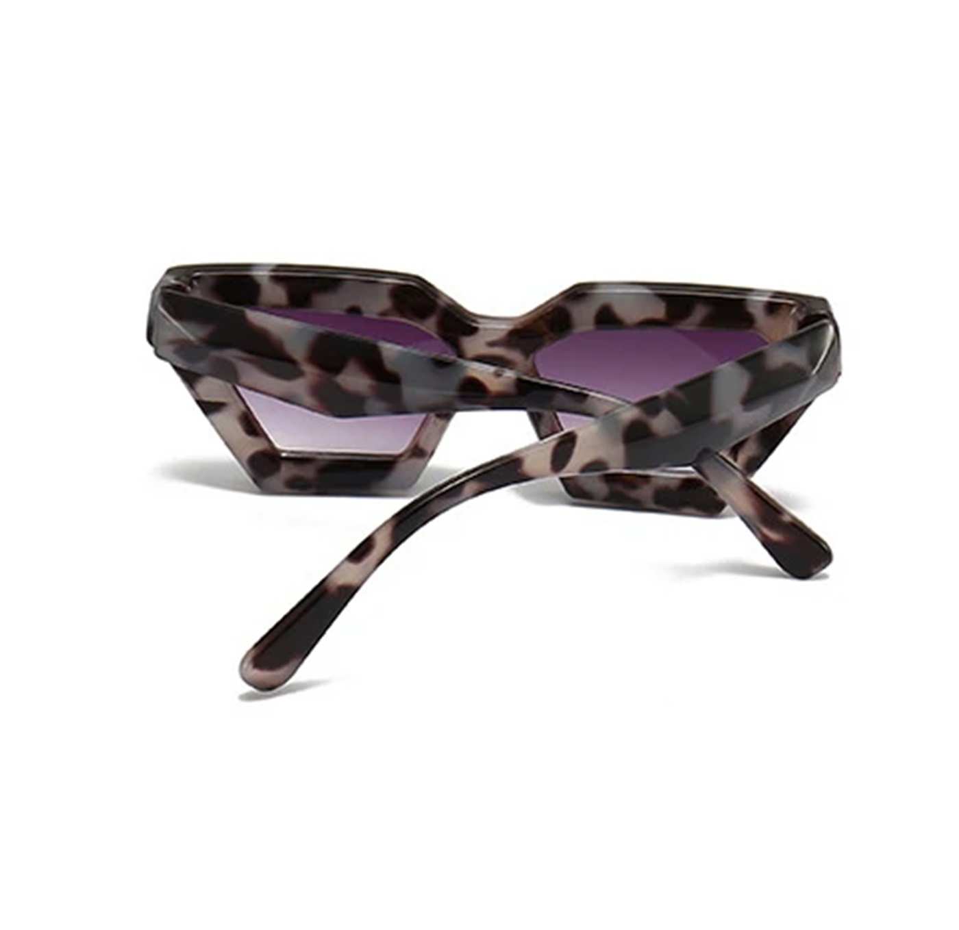 AUGEN Modern Cat Eye Plastic Unisex Sunglasses UV 400 Protected Medium Size (179-C8)