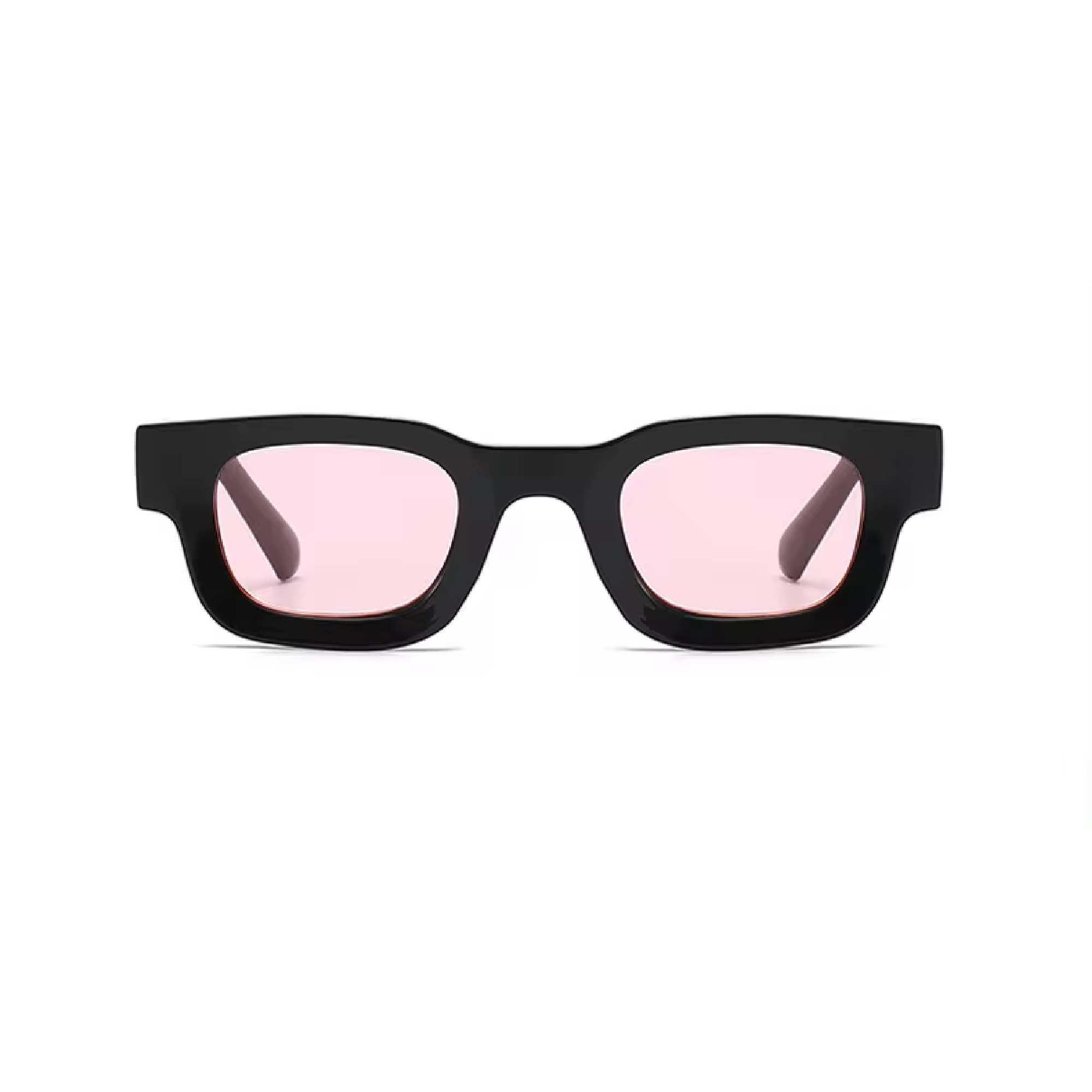 AUGEN Modern Square Plastic Unisex Sunglasses UV 400 Protected Medium Size (181-C10)