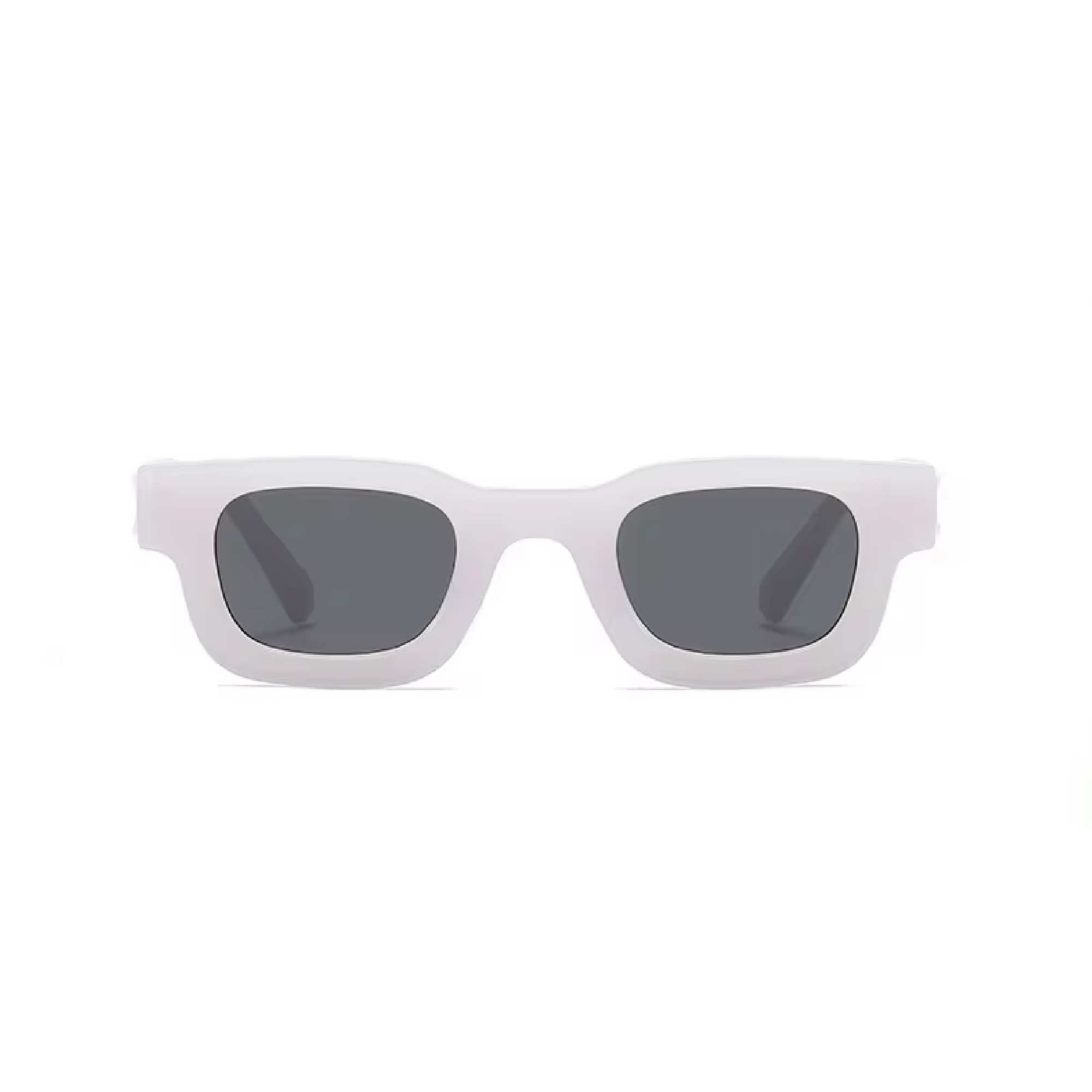 AUGEN Modern Square Plastic Unisex Sunglasses UV 400 Protected Medium Size (181-C3)