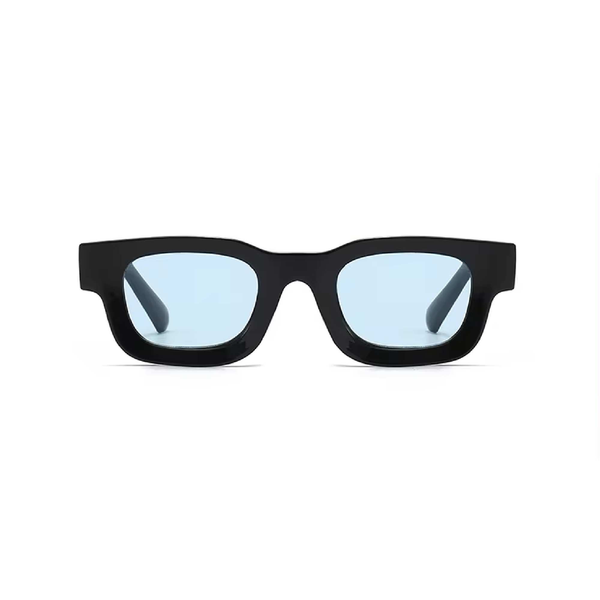 AUGEN Modern Square Plastic Unisex Sunglasses UV 400 Protected Medium Size (181-C5)