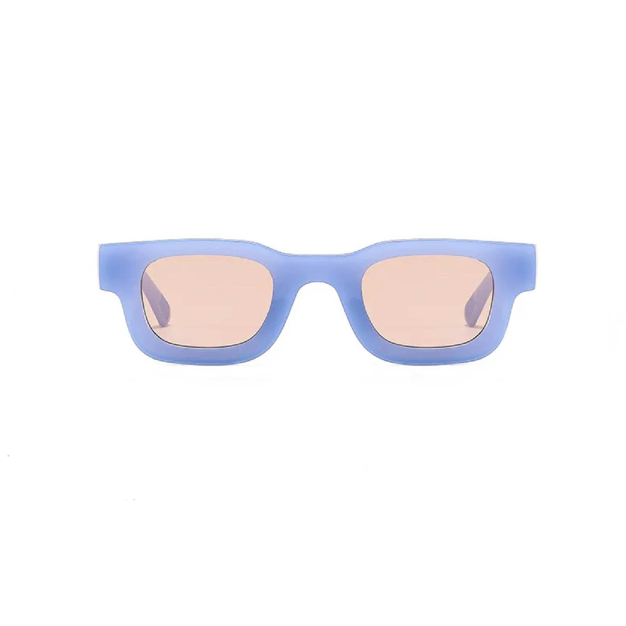 AUGEN Modern Square Plastic Unisex Sunglasses UV 400 Protected Medium Size (181-C6)