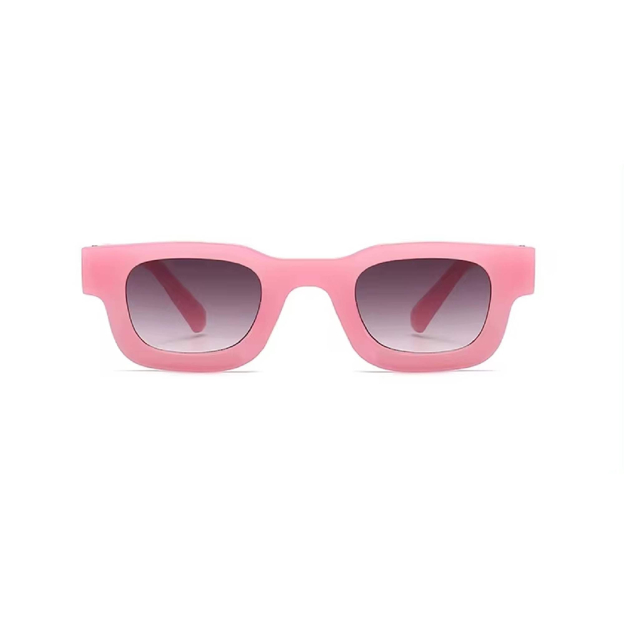 AUGEN Modern Square Plastic Unisex Sunglasses UV 400 Protected Medium Size (181-C9)