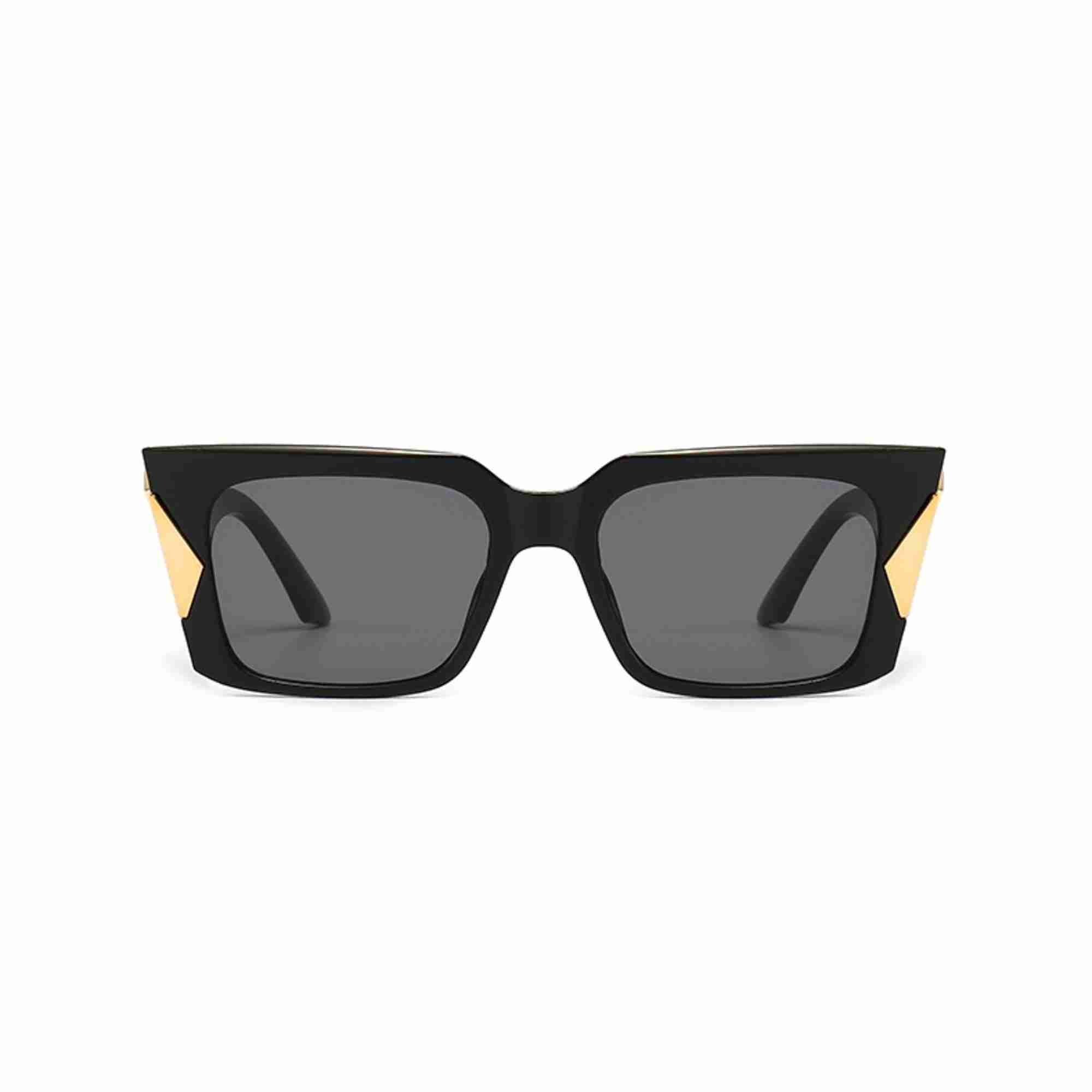 AUGEN Casual Butterfly Plastic Unisex Sunglasses UV 400 Protected Large Size (182-C1)