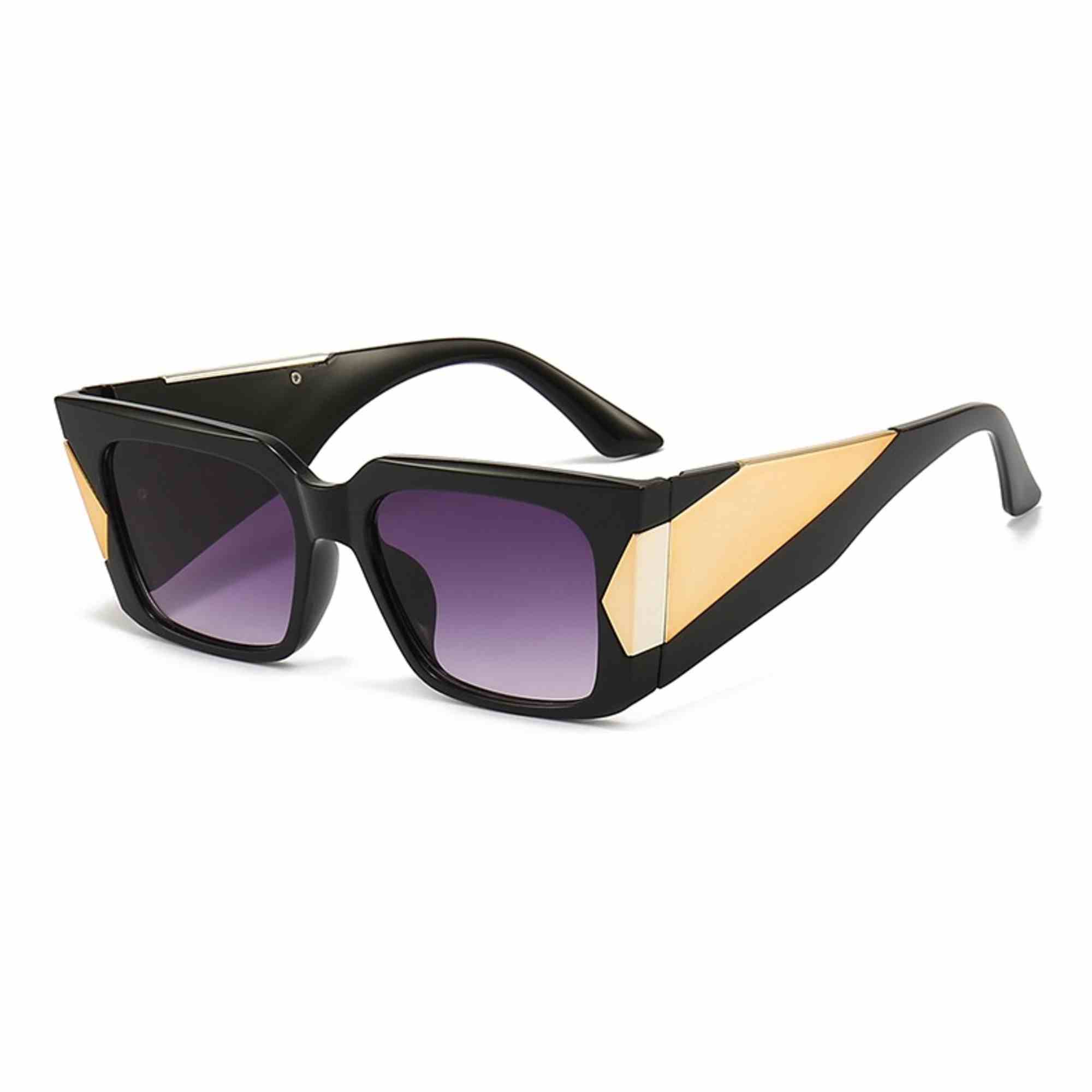 AUGEN Casual Butterfly Plastic Unisex Sunglasses UV 400 Protected Large Size (182-C4)