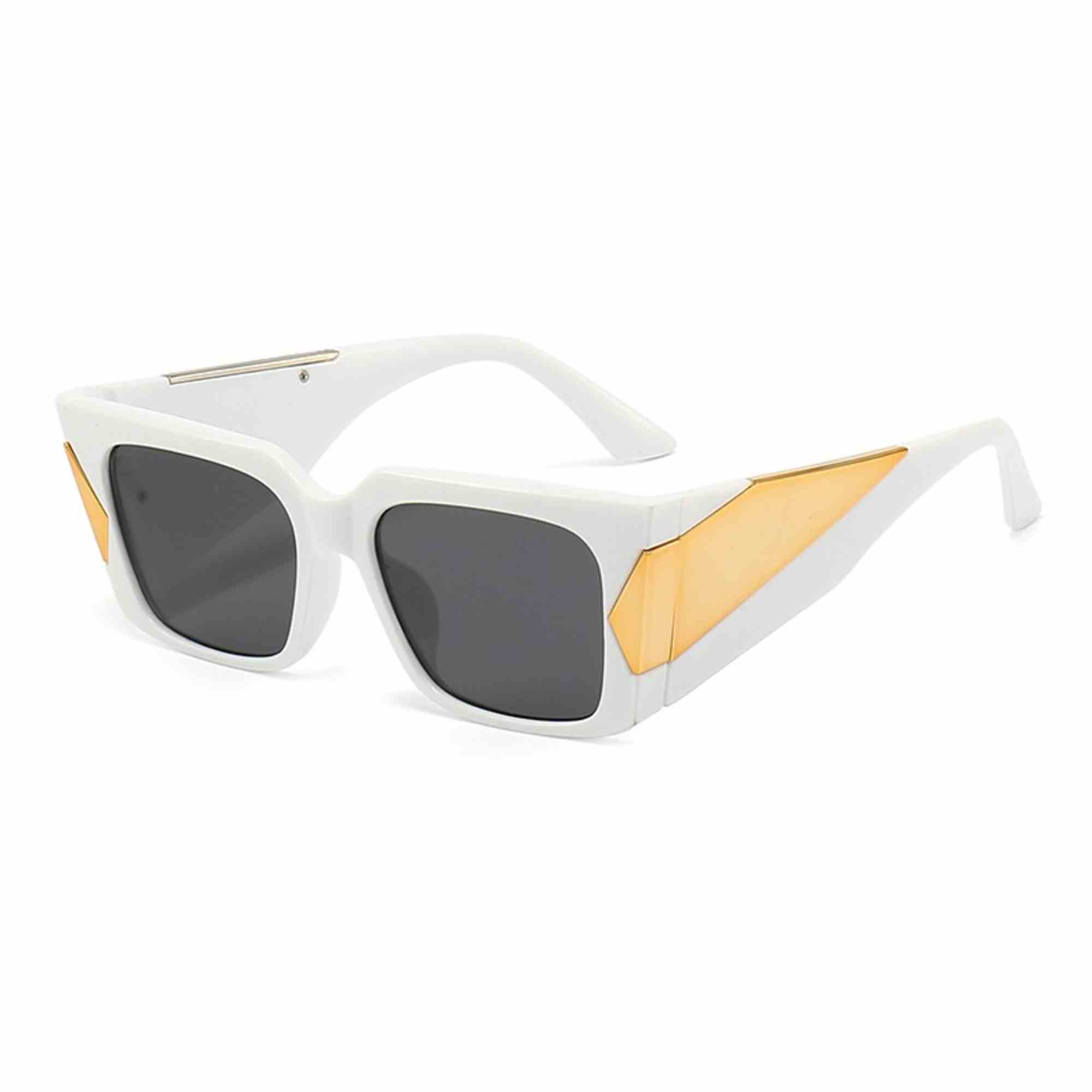 AUGEN Casual Butterfly Plastic Unisex Sunglasses UV 400 Protected Large Size (182-C5)