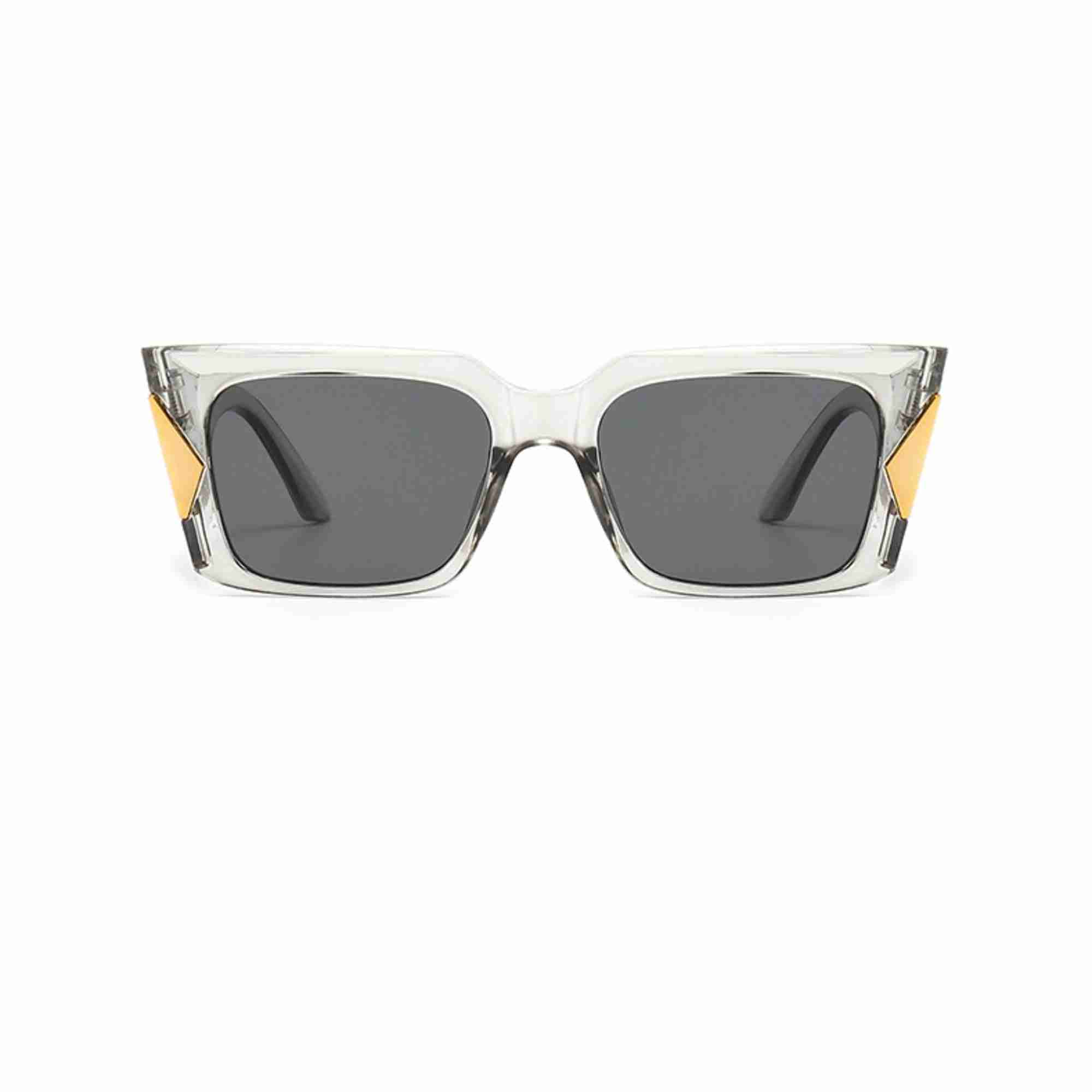 AUGEN Casual Butterfly Plastic Unisex Sunglasses UV 400 Protected Large Size (182-C6)