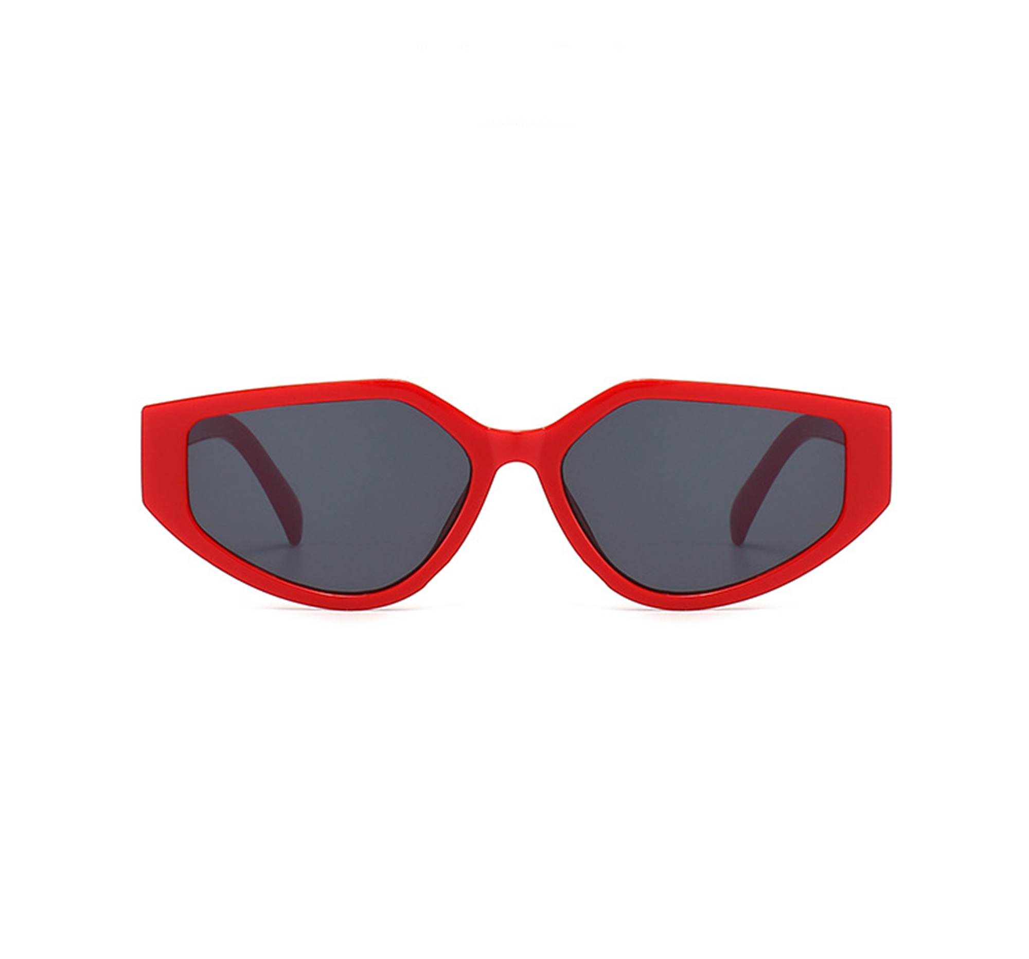 AUGEN Modern Cat Eye Plastic Unisex Sunglasses UV 400 Protected Large Size (183-C9)