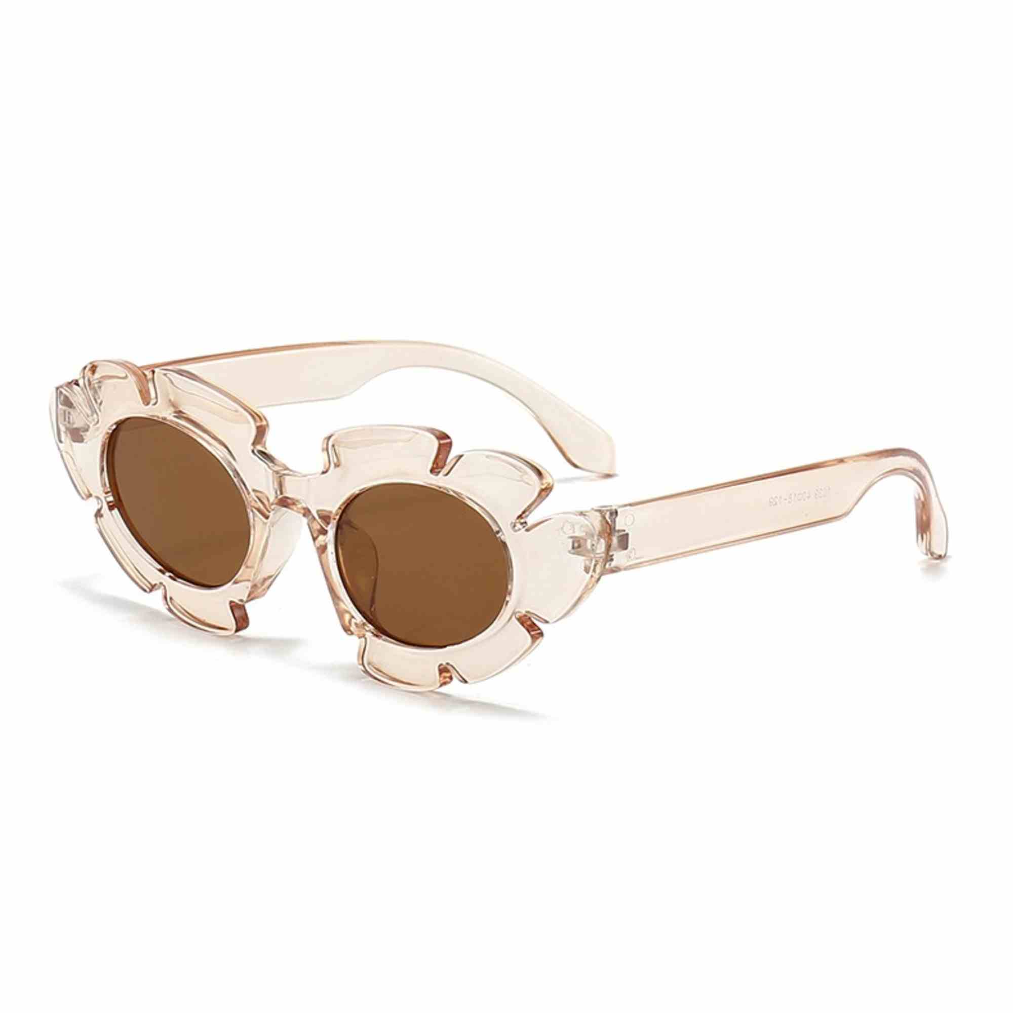AUGEN Casual Oval Plastic Unisex Sunglasses UV 400 Protected Small Size (184-C2)